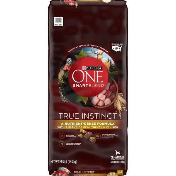 Purina One 27.5 lb Smartblend True Instinct Dry Dog Food