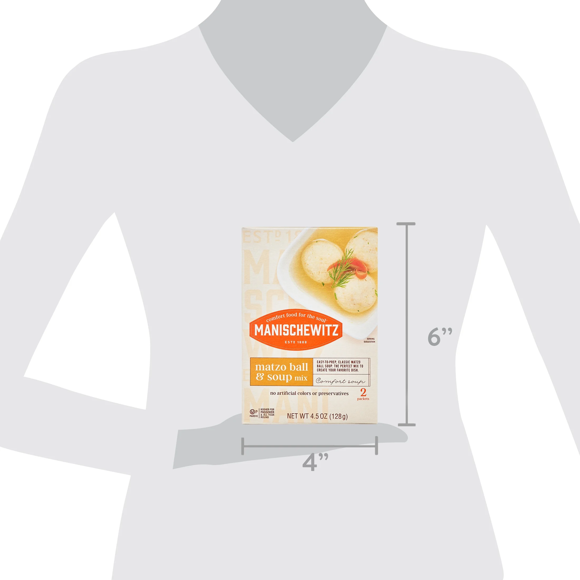 Manischewitz Matzo Ball and Soup Mix - 4.5 oz.