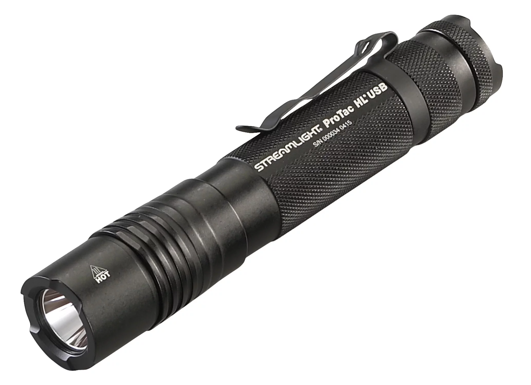 Streamlight ProTac HL Rechargeable USB Handheld Flashlight, 850 Lumens, w/ Nylon Holster - 88052