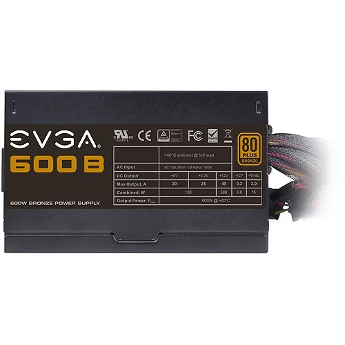 EVGA 600W 80+ Bronze Power Supply