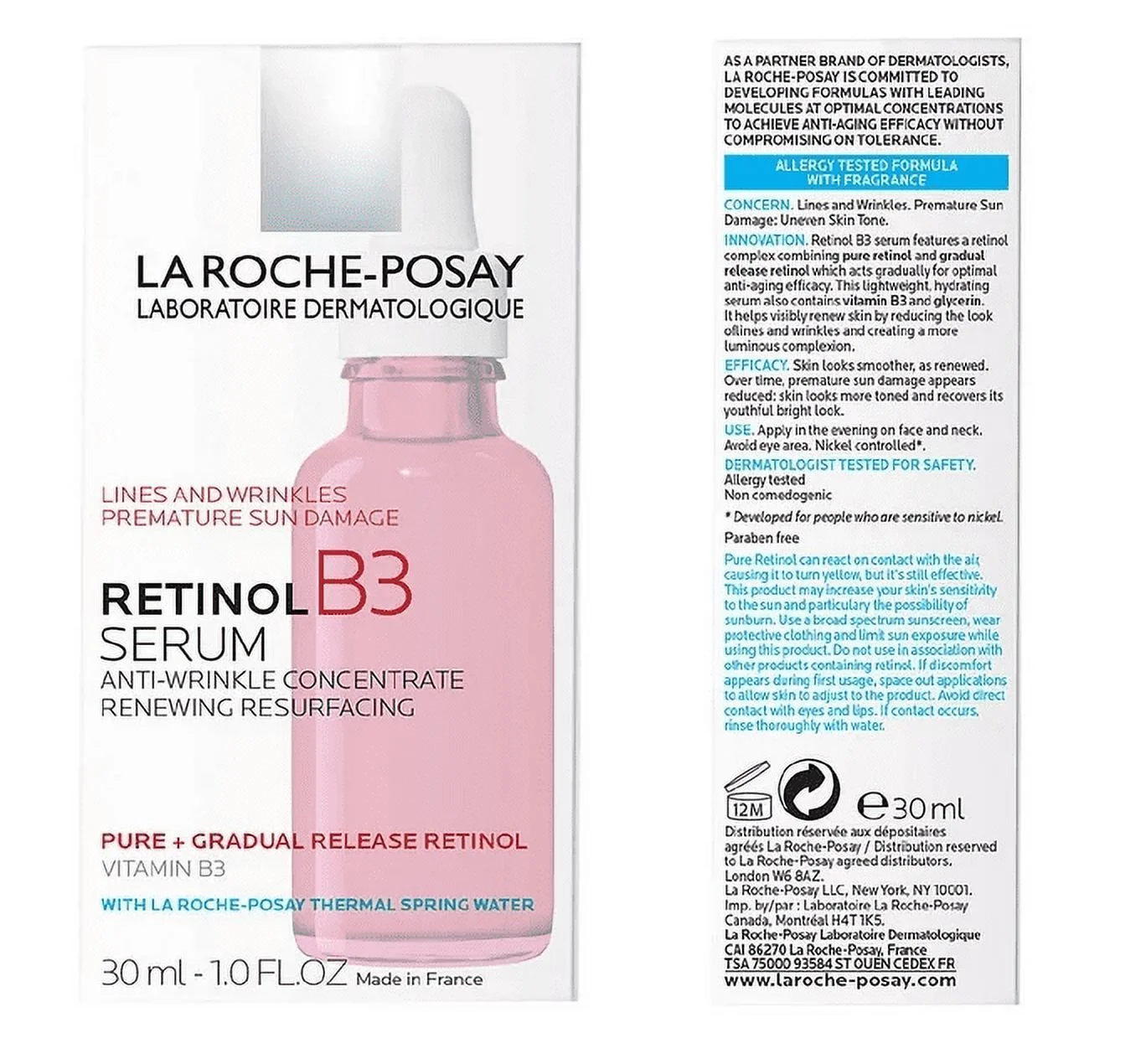 La-Roche-Posay Retinol B3 Anti-Aging and Anti- Serum 30 ml
