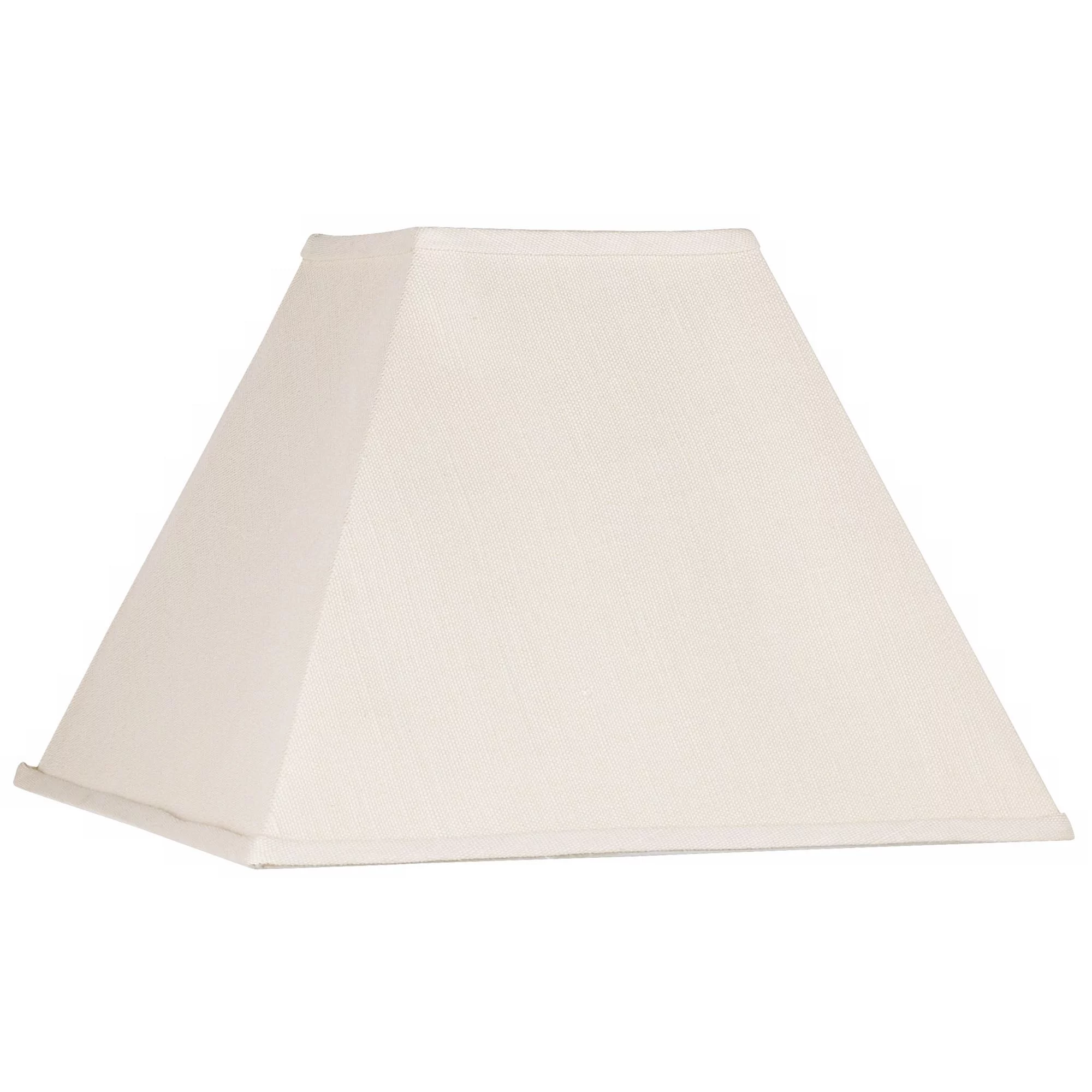 Springcrest Beige Linen Large Square Lamp Shade 7