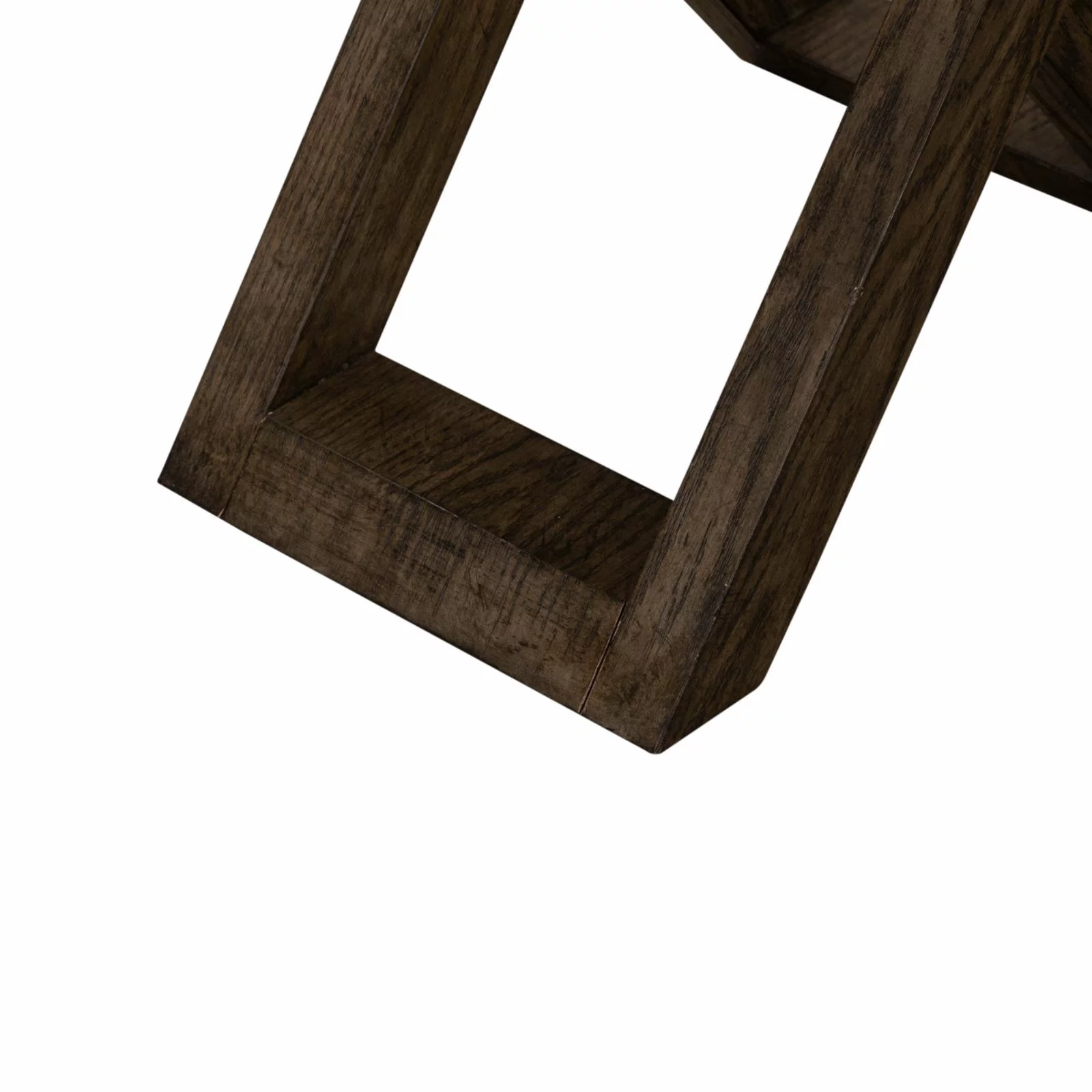 Crossroads Chairside Table - Russet Brown