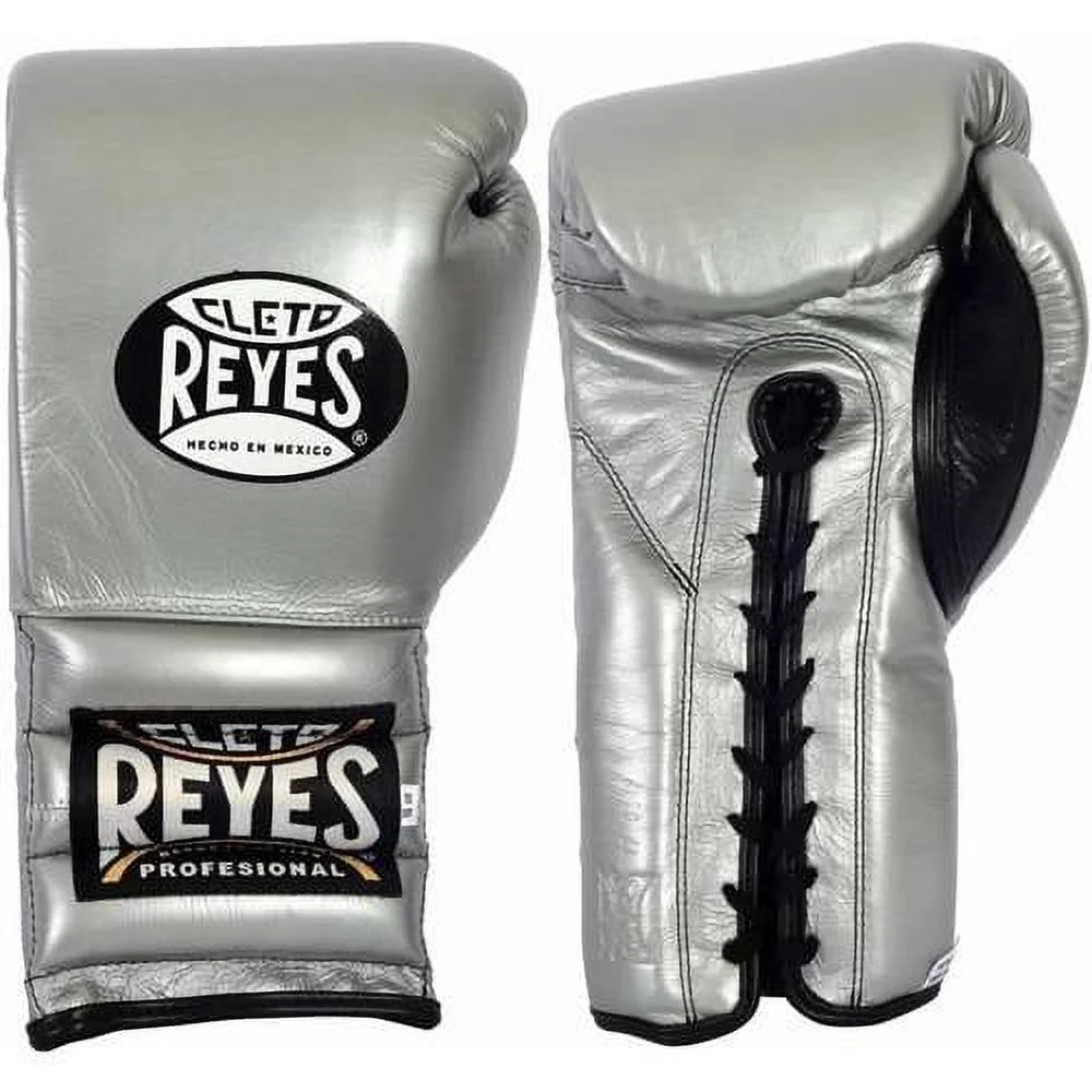 Cleto Reyes Training Boxing Gloves 12 oz Silver
