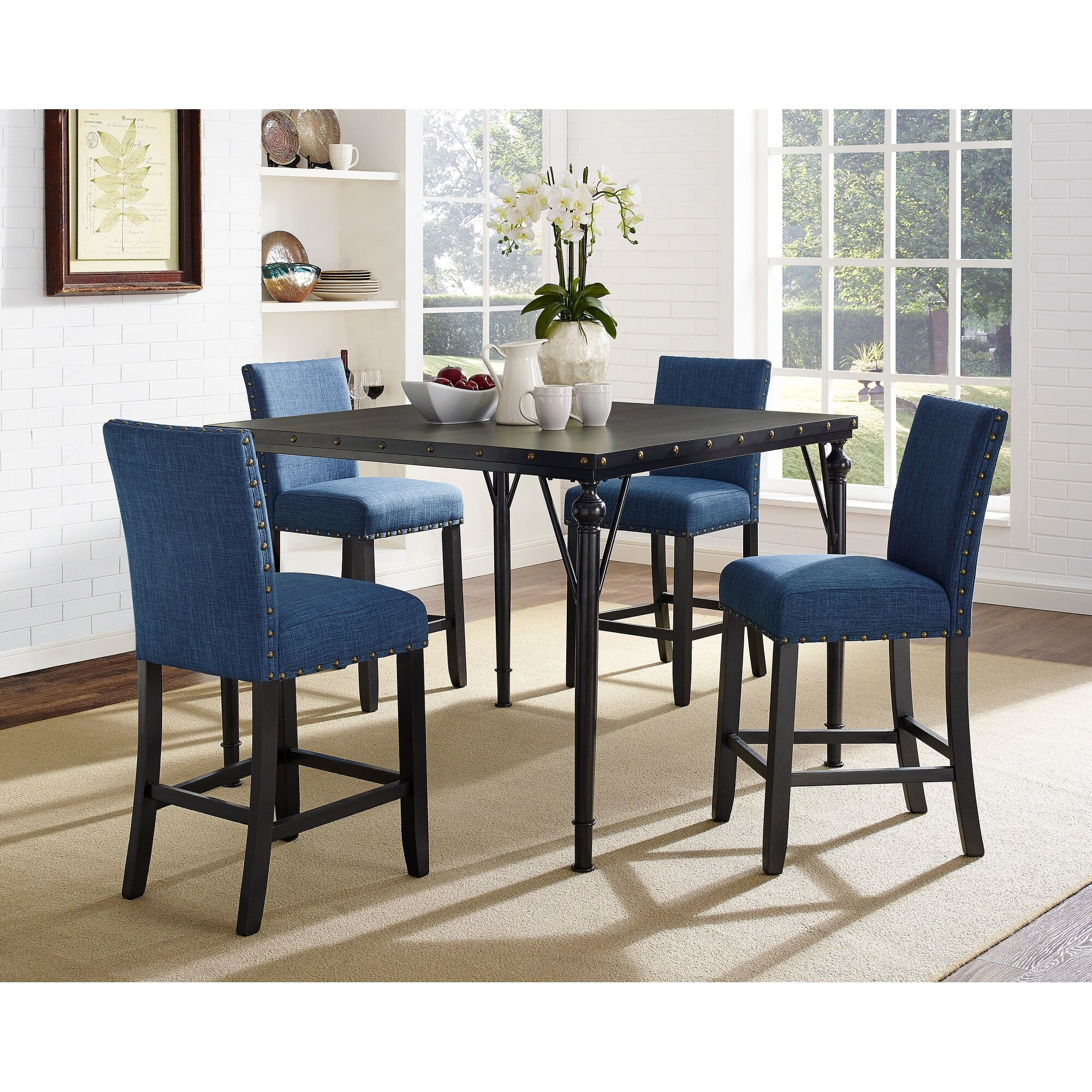 Roundhill Furniture Biony 5-Piece 36