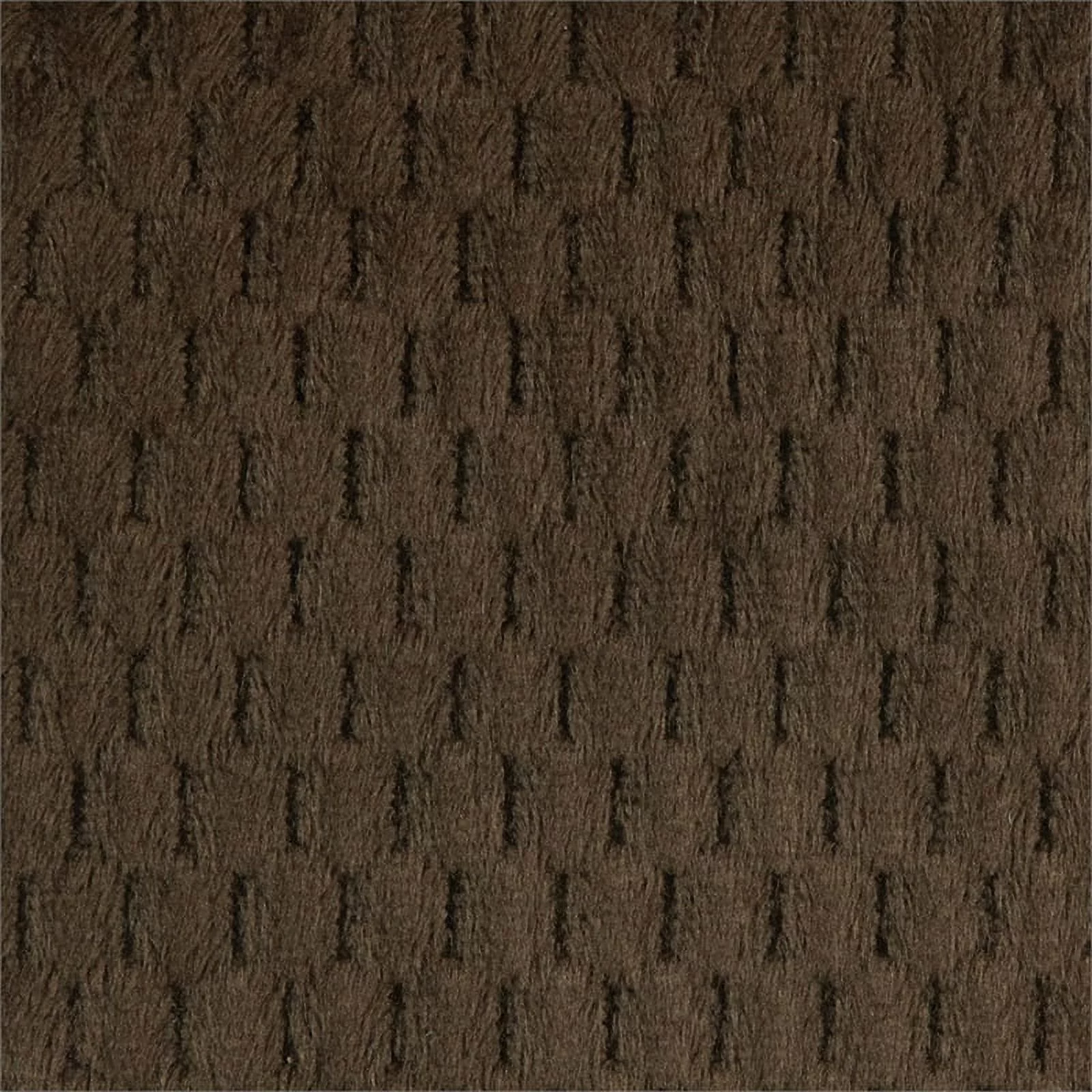 Bowery Hill Chaise Rocker Recliner with Heat & Massage in Brown Polyester Fabric