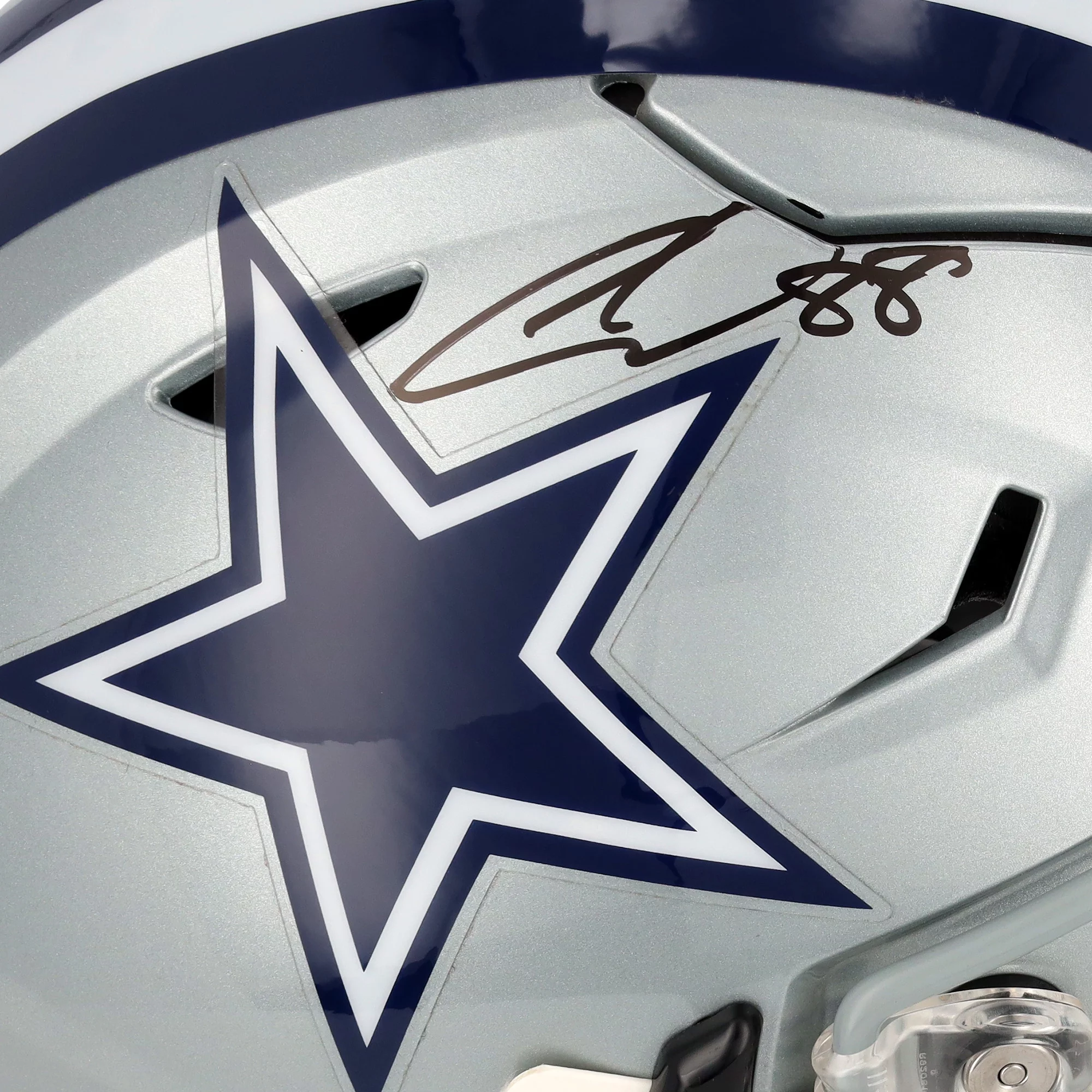 CeeDee Lamb Dallas Cowboys Autographed Riddell Speed Flex Authentic Helmet - Fanatics Authentic Certified