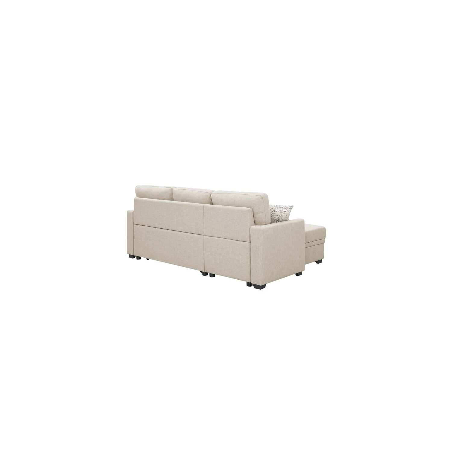 HomeStock L-Shaped Upholstered Sectional