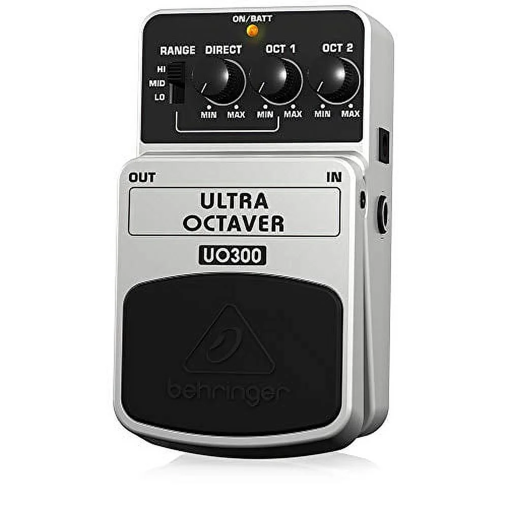 Behringer ULTRA OCTAVER UO300 3-Mode Octaver Effects Pedal