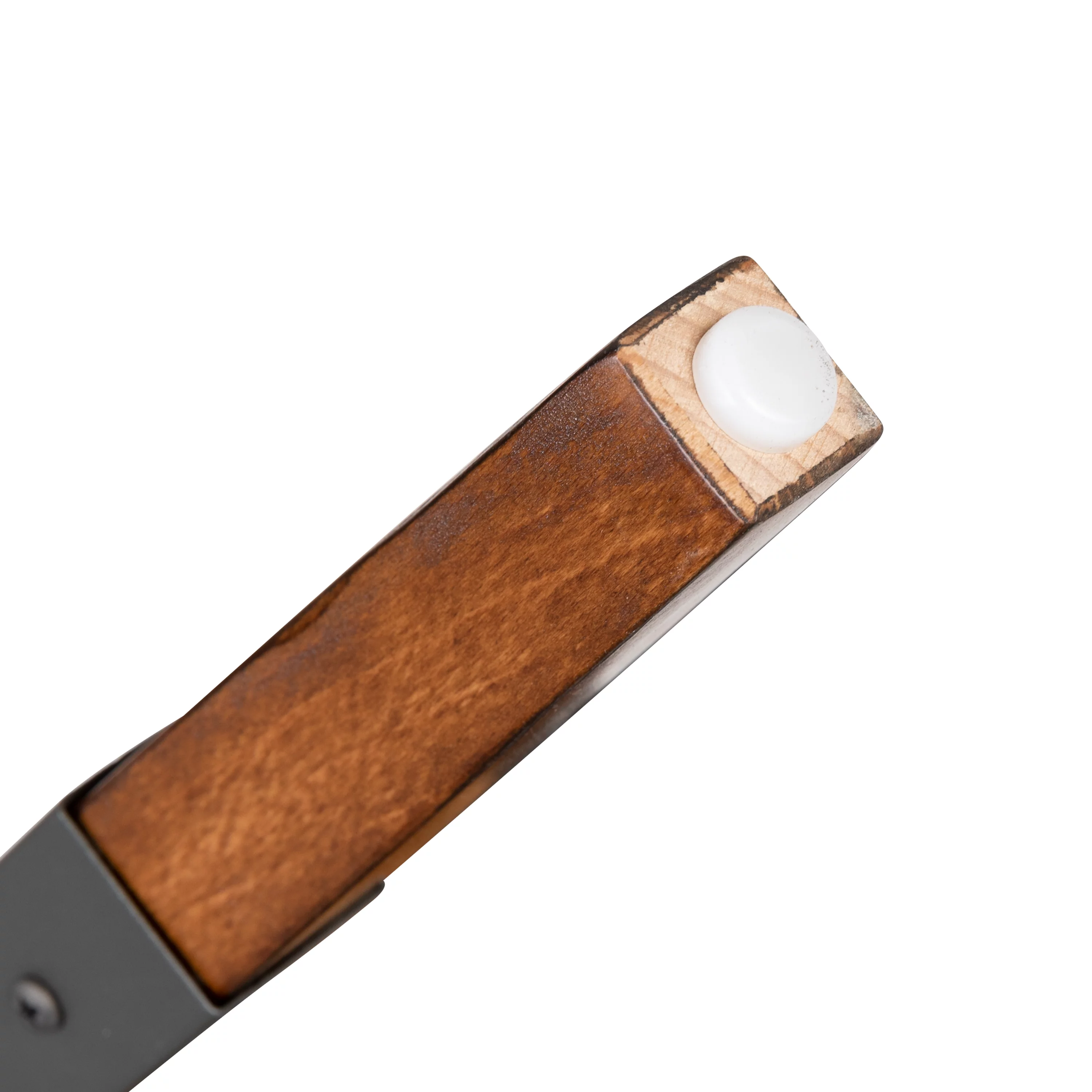 Flash Furniture Jackson 2 Pack Rustic Antique Walnut Industrial Wood Dining Backless Barstool