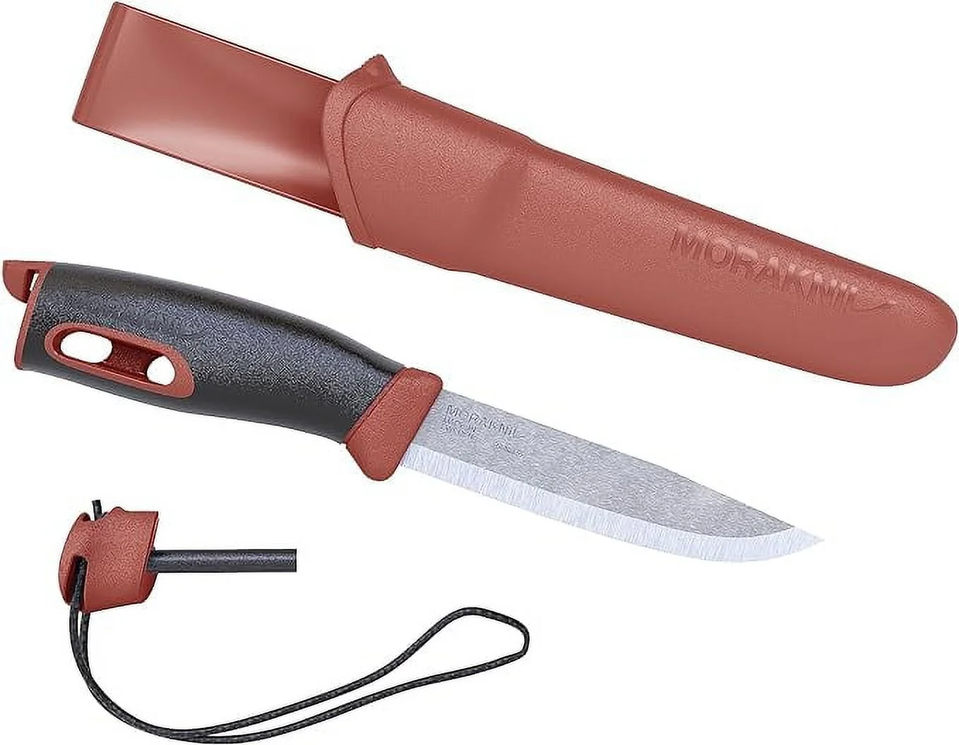 Morakniv Companion Spark 3.9-Inch Fixed-Blade Outdoor Knife and Fire Starter