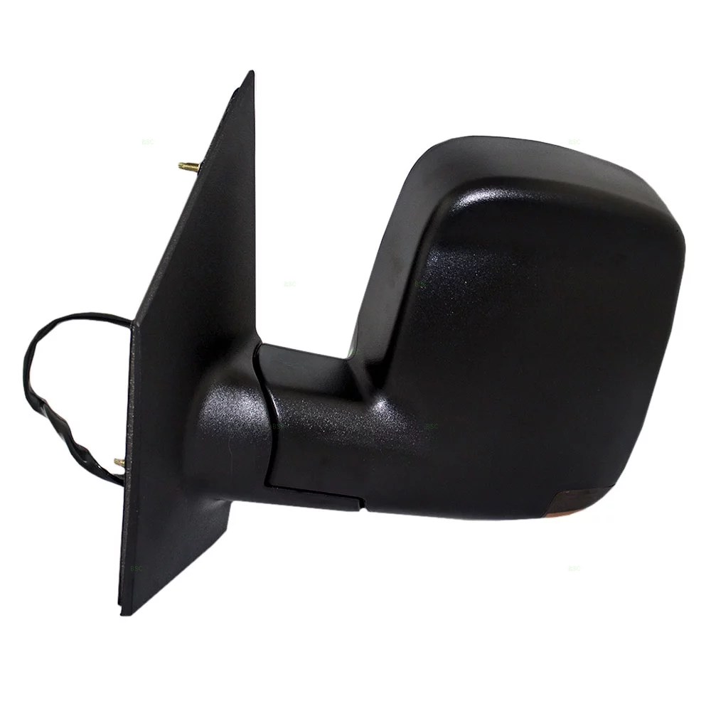 Brock Replacement Driver Power Side Door Mirror Heated Signal Compatible with 2003-2007 Express Savana Van 15937983