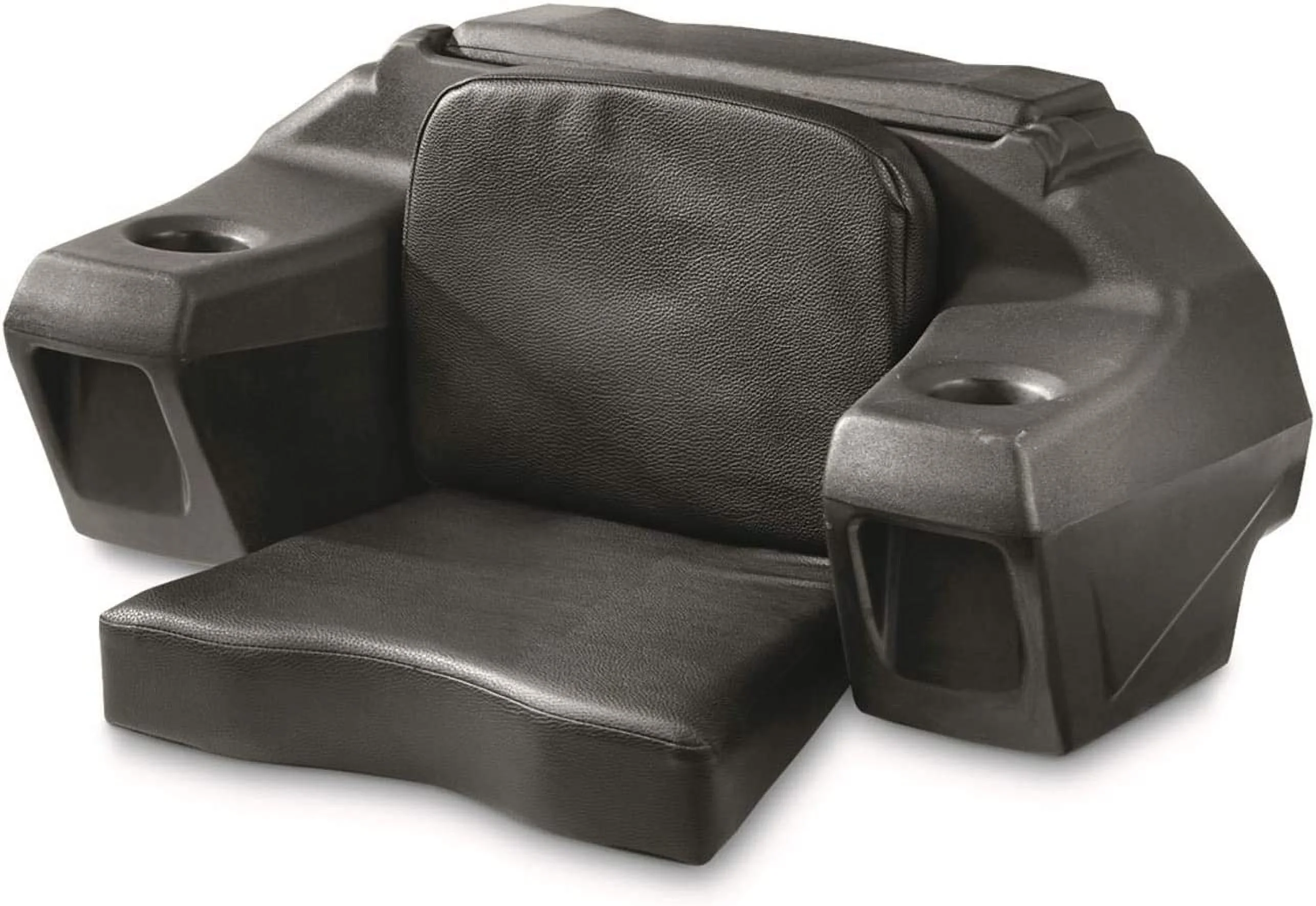 ATV Lounger Seat with Storage, Large Cushion, Cargo Box, Helmet Holder