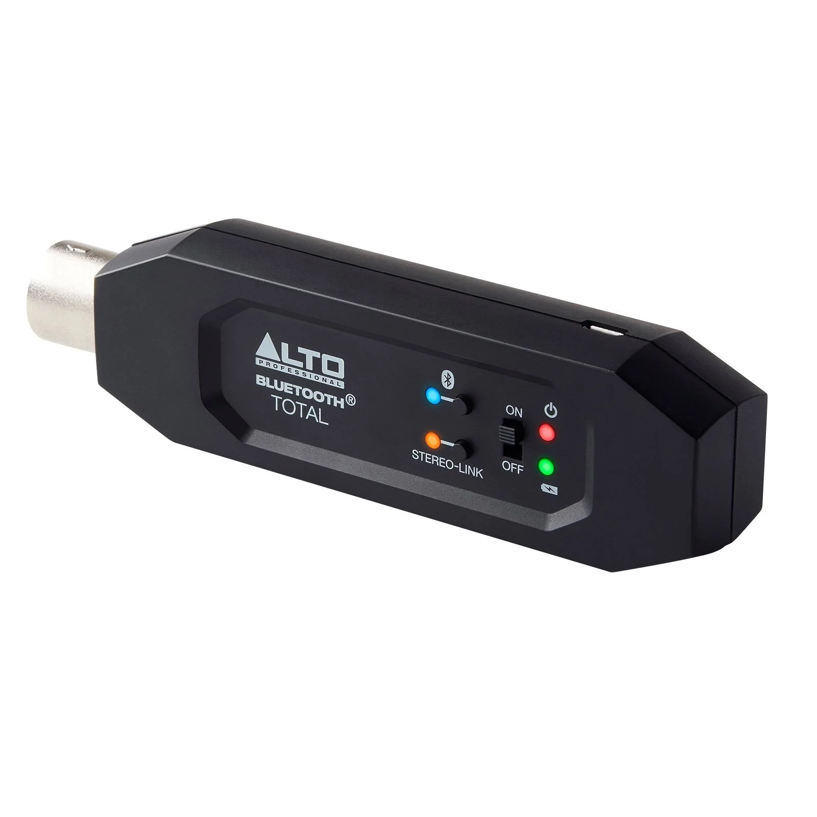 (2) Alto Professional Bluetooth Total MKII XLR-Equipped Rechargeable Bluetooth Audio Adapters with Cables & Case Package