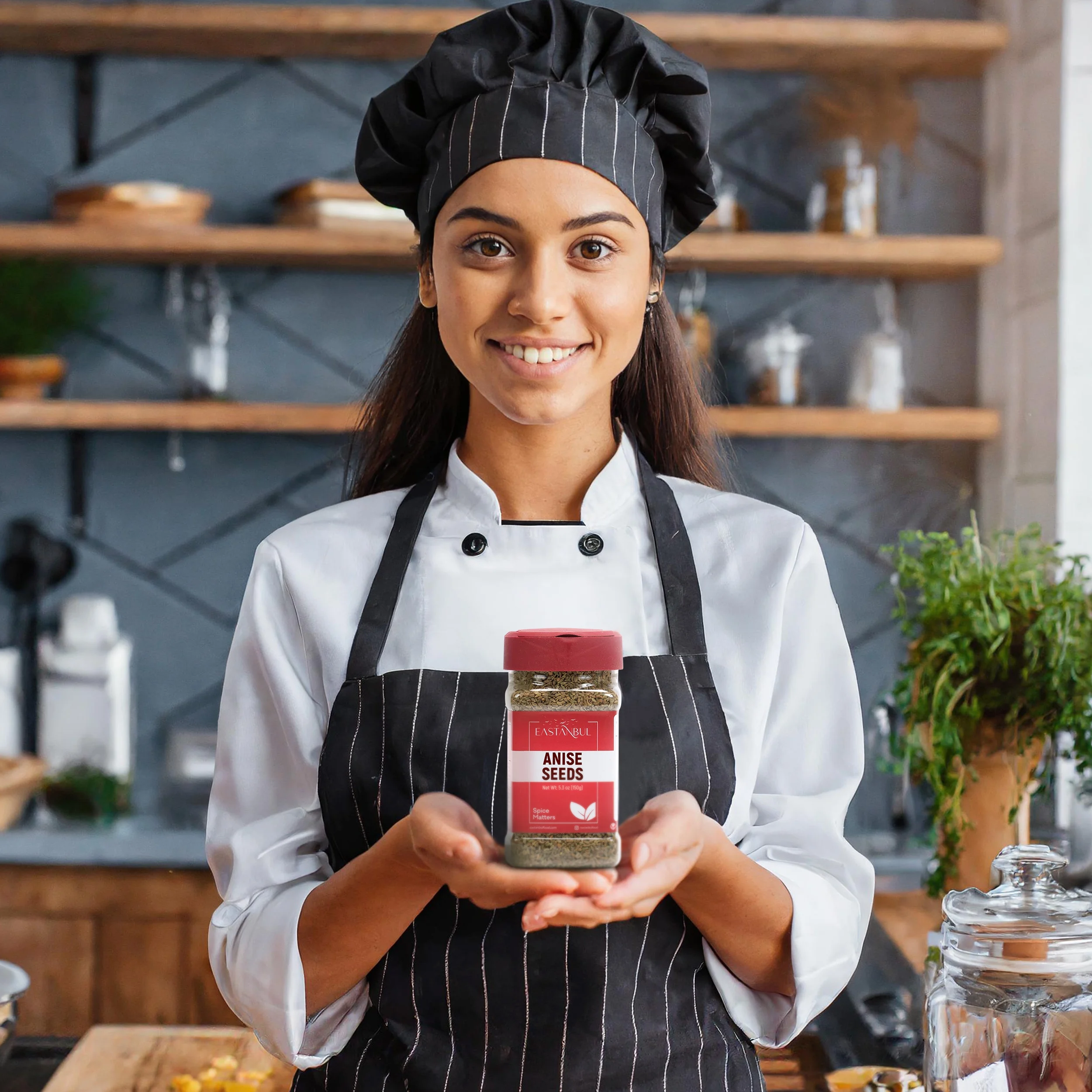 Eastanbul Anise Seeds Whole, 5.3oz Licorice-Like Full Flavor Anise Seed