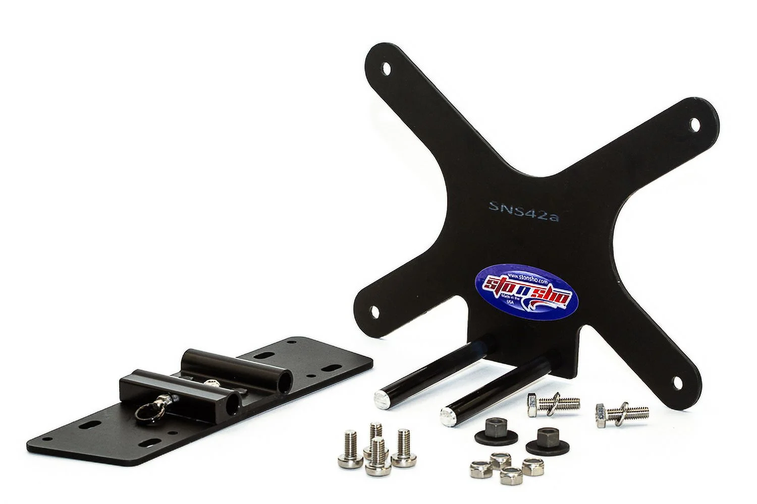 STO N SHO Front License Plate Bracket Compatible with 2014 F250/F350 Super Duty (SNS42a)
