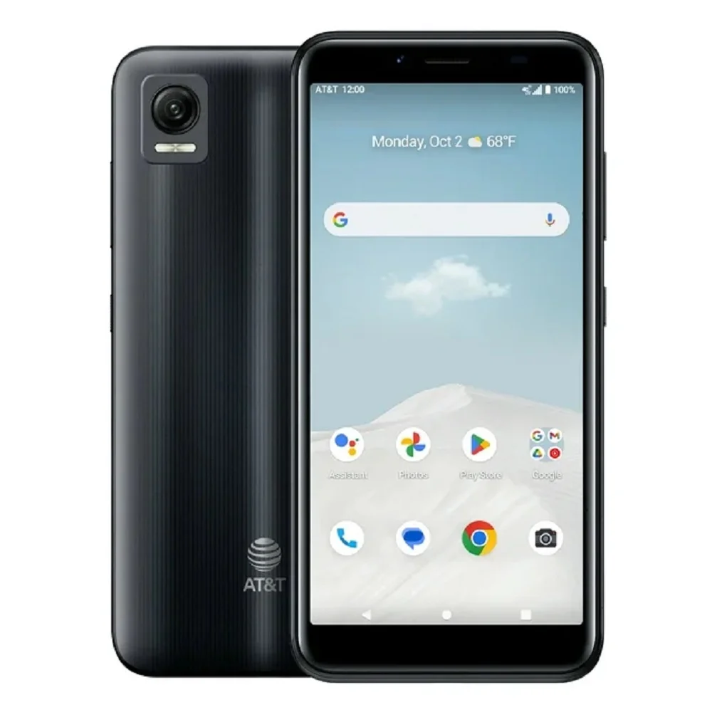 Refurbished AT&T 8-50007-20198-2 Vista, 32GB, Prepaid Smartphone (Onyx Black)