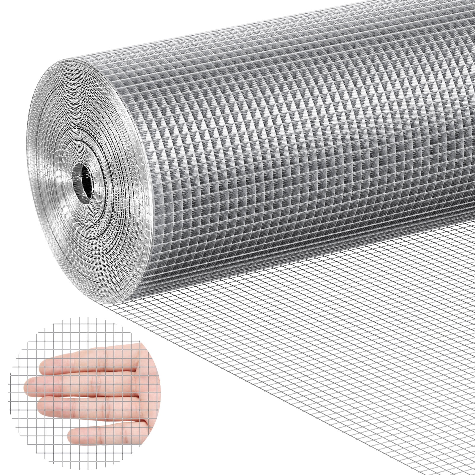 SKYSHALO 23 Ga Hardware Cloth Wire Mesh Roll 1/4