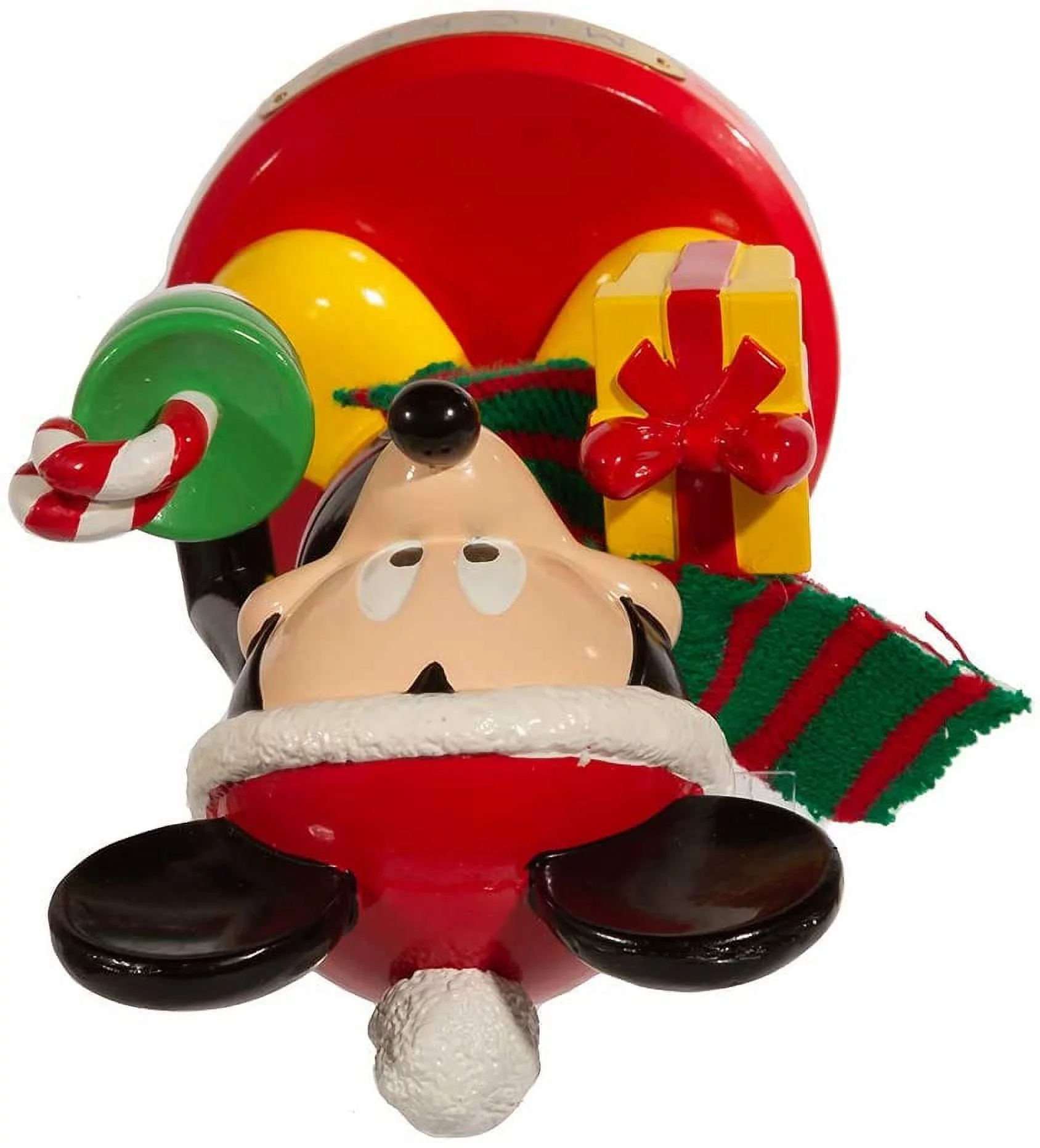 Kurt Adler 10-Inch Disney Mickey Mouse with Present Nutcracker