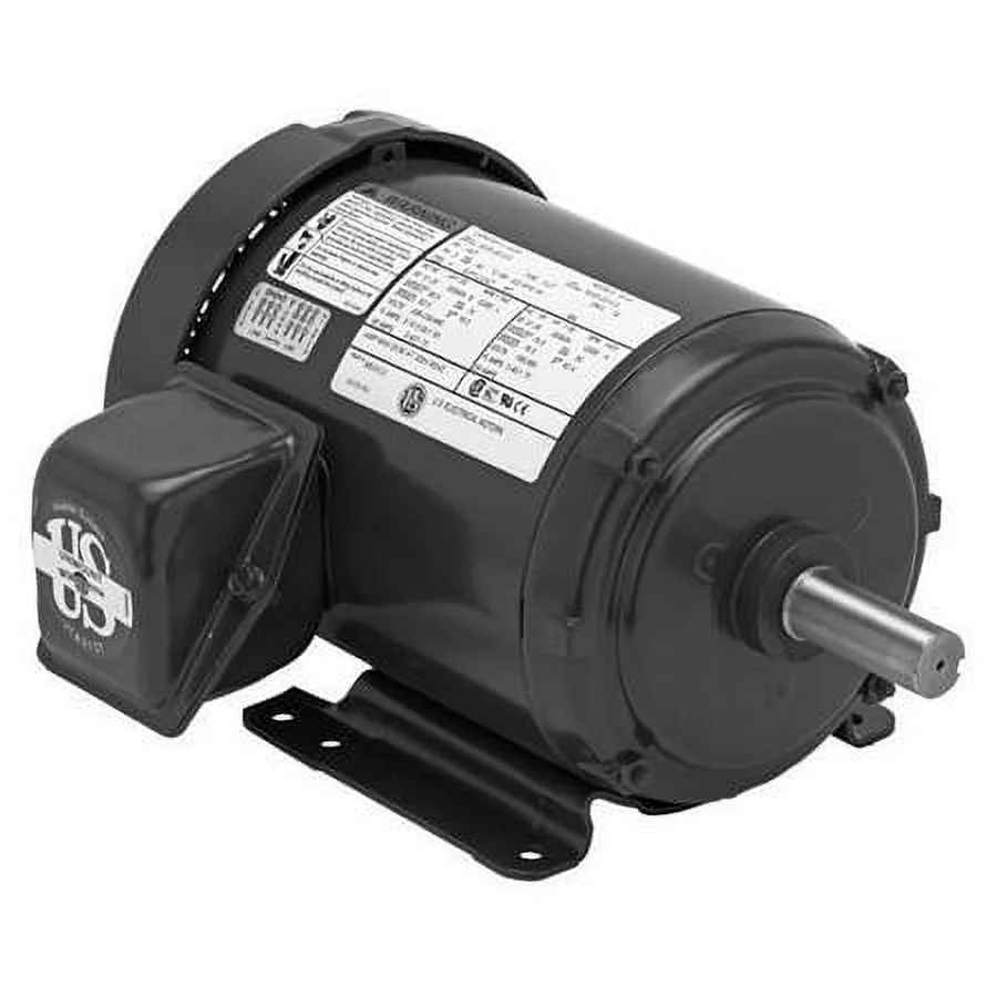 US Motors T1P2AH 3-Phase TEFC General Purpose Motor, 56H (230/460V, 1 HP 1800 RPM), replacement for T1S2AH