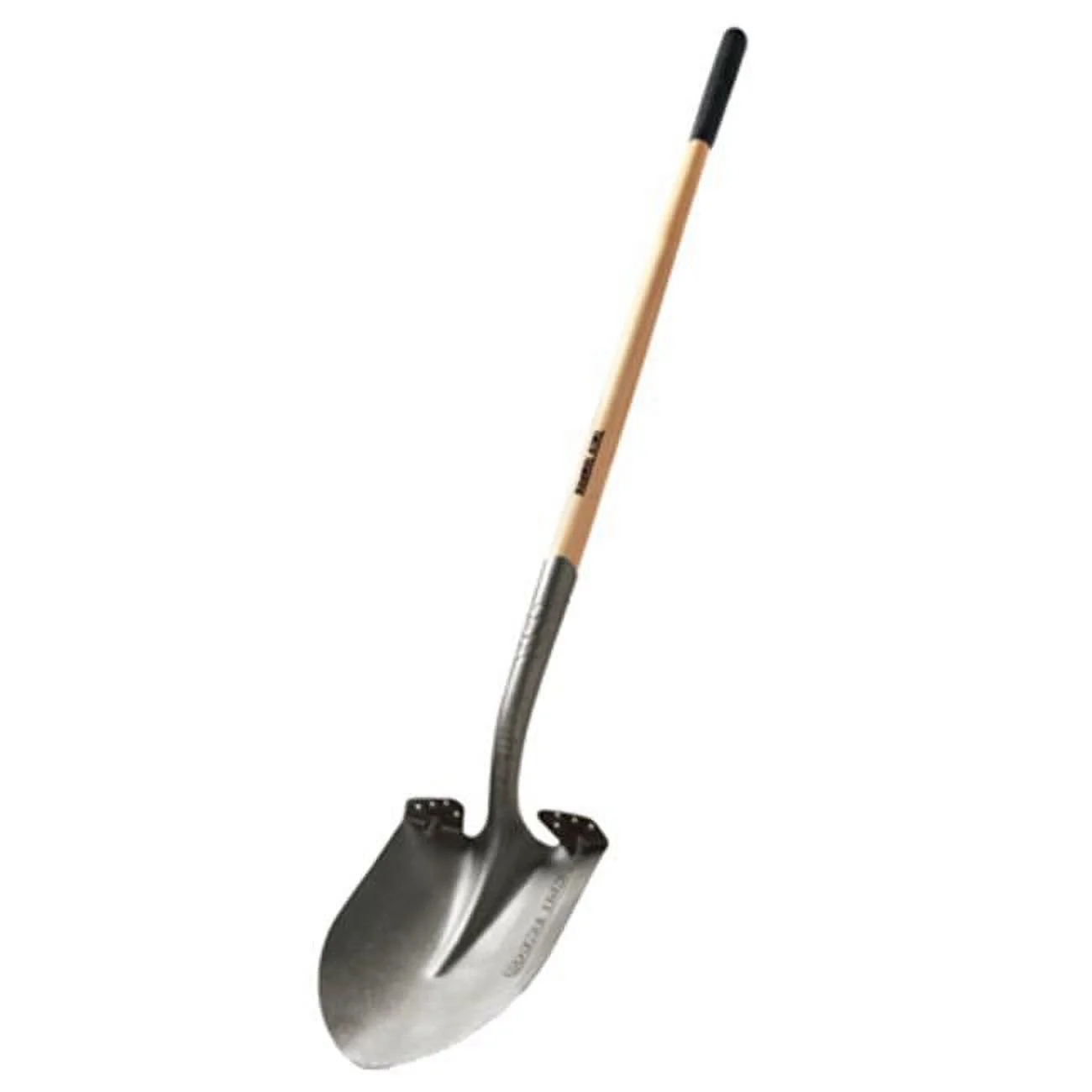 Ames 163119300 Power Step Round Point Shovel Long Handle