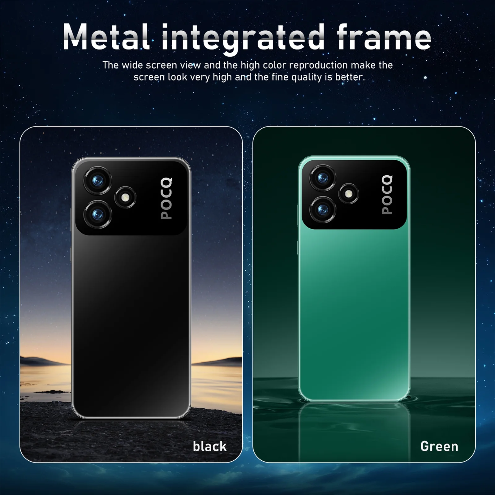 5.0-inch HD+ Ram1Gb+Rom8Gb M6 Pro dual SIM 3G smartphone 2000mAh face unlock Android phone Green