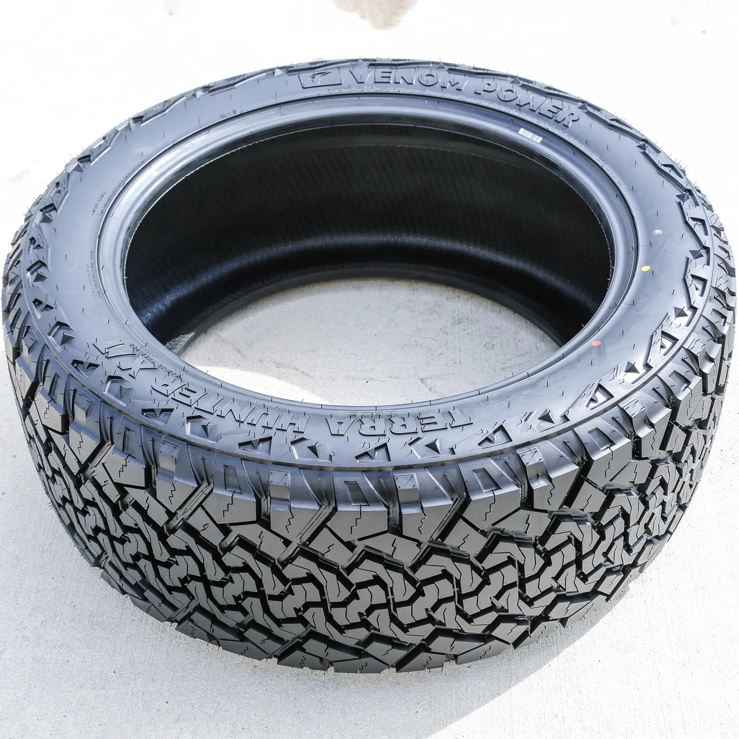 Set of 4 (FOUR) Venom Power Terra Hunter X/T LT 35X12.50R22 Load E (10 Ply) XT Extreme Terrain Tires