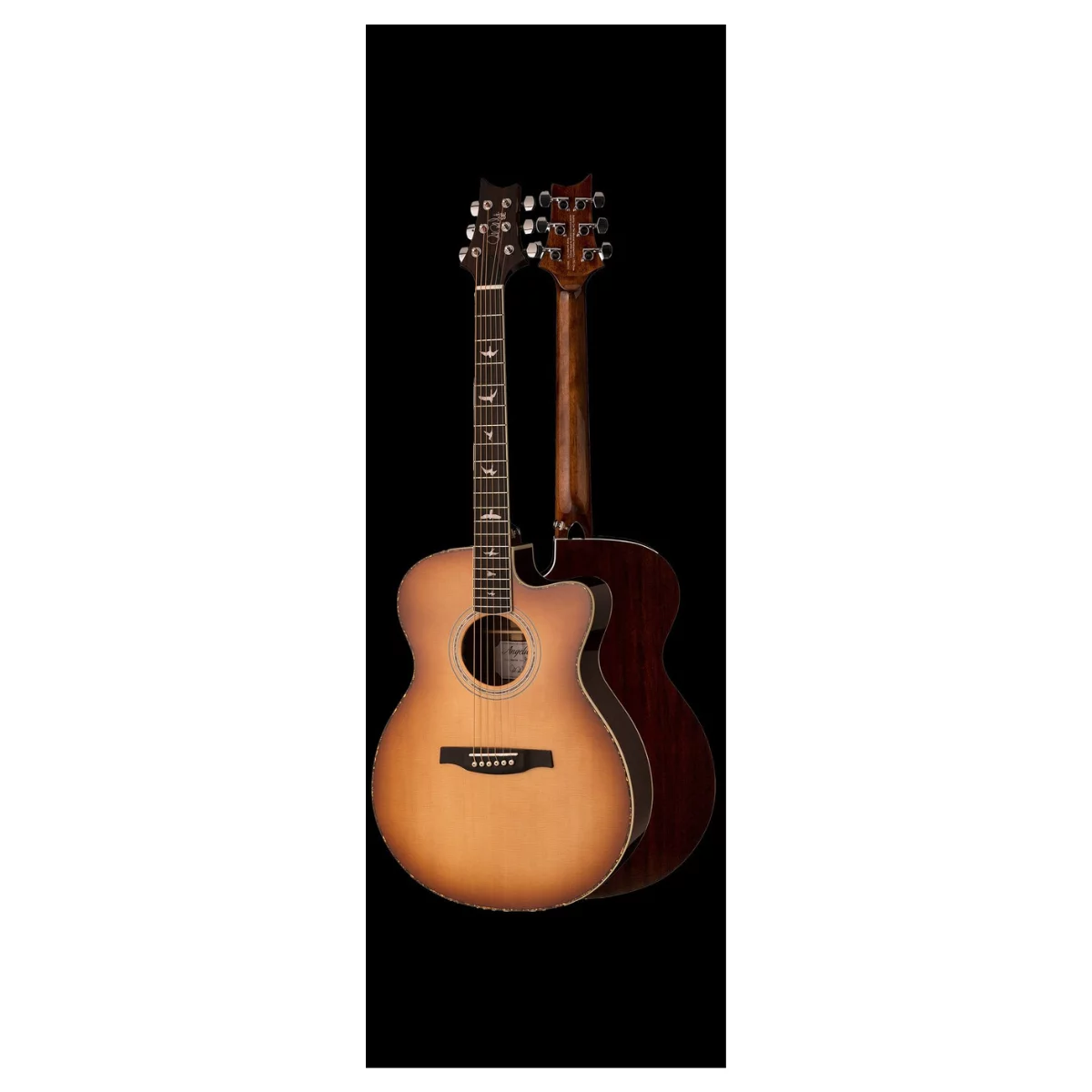 PRS SE A40E Angelus Acoustic Electric Guitar, Tobacco Sunburst