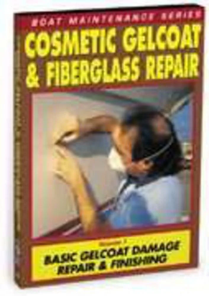 Cosmetic Gelcoat and Fiberglass Repair and Finishing (DVD)