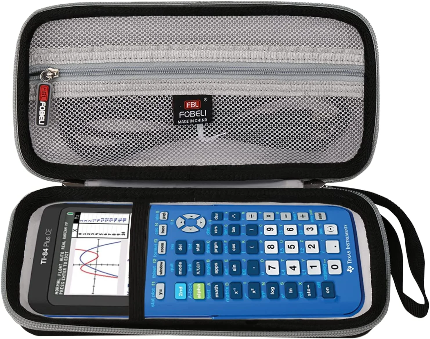 Carrying Case for Texas Instruments TI-84 Plus CE Color Graphing Calculator, Waterproof Shockproof Protective