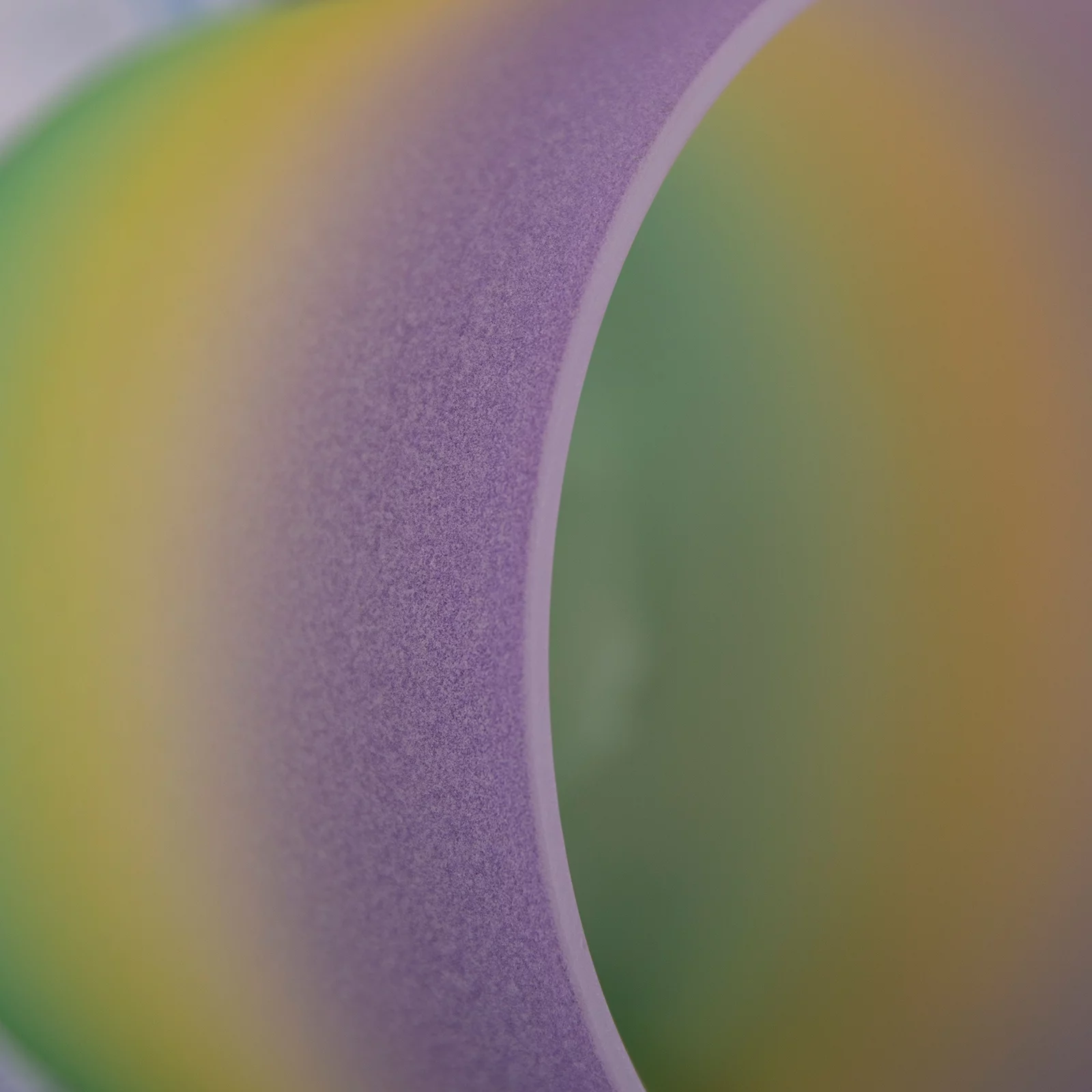 432 Hz B Crown Chakra Rainbow Quartz Frosted Crystal Singing Bowl 8 inch