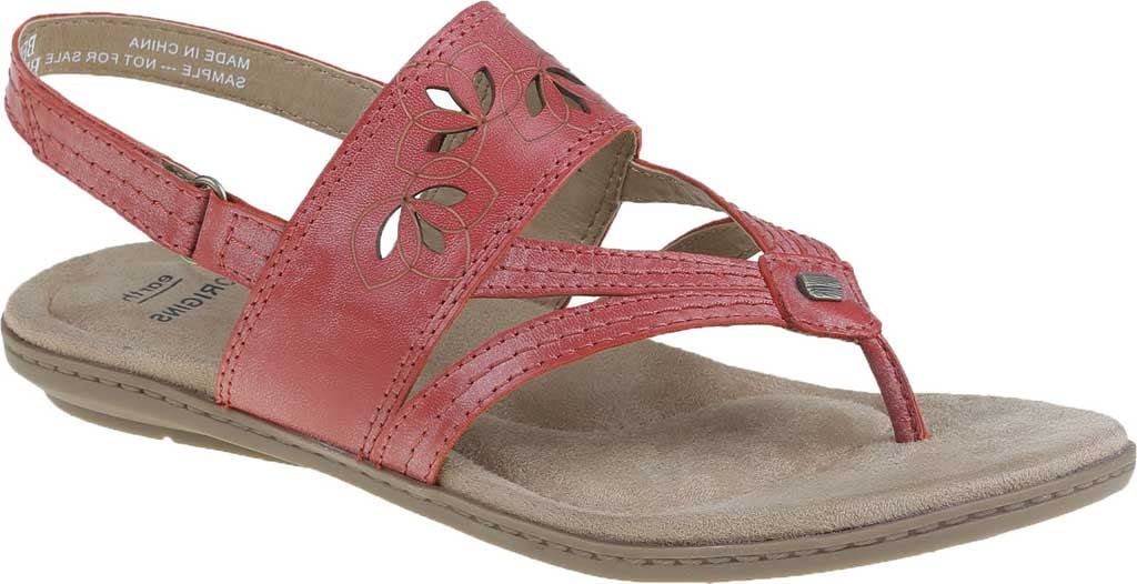 New Earth Origins Women's Belle Becky Sandal Bright Red 6