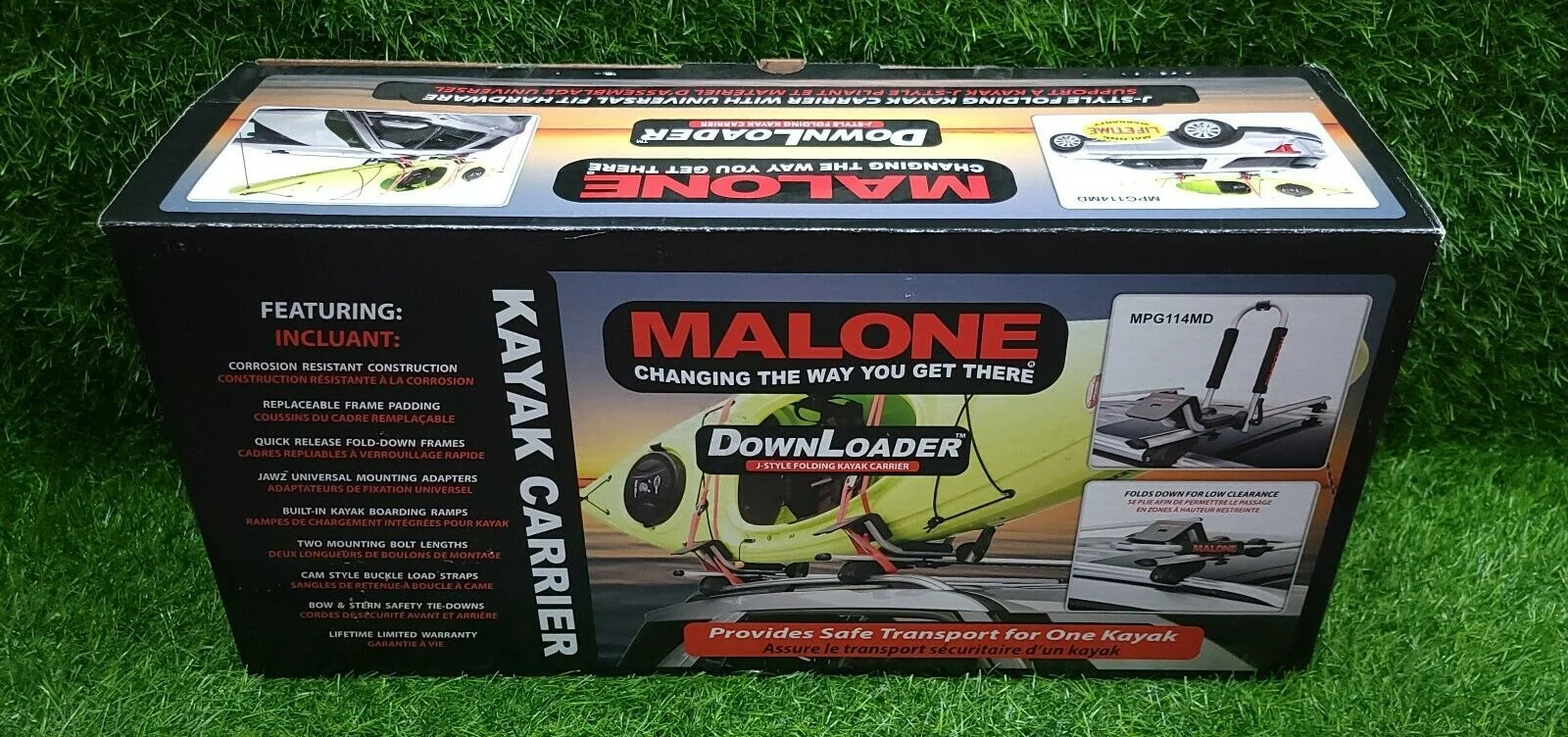 Malone Downloader Folding Rack Kayak Carrier