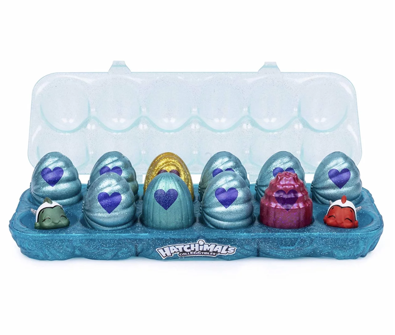 Hatchimals CollEGGtibles, Mermal Magic 12 Pack Egg Carton Season 5 (Styles May Vary)