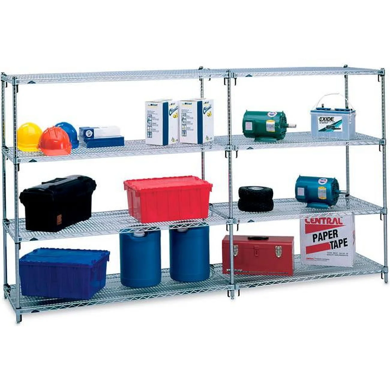 Add-On Units 5AA537C Super Adjustable 2 Shelving - 36 x 24 x 74 in.