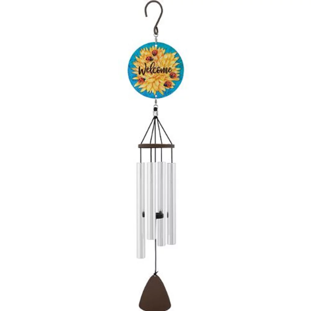 Ladybug Life Wind Chime Outdoor Garden Windchimes 27 Inches New