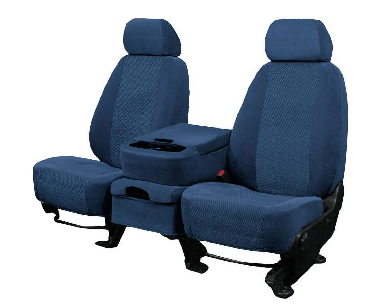 CalTrend Center Solid Bench O.E. Velour Seat Covers for 2000-2005 Chevy/GMC Astro|Safari - CV347-04RS Blue Monarch Insert with Classic Trim