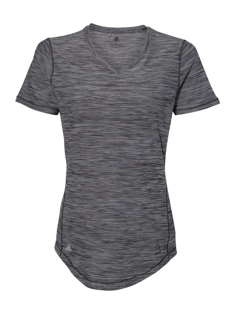 Adidas Women's Mlange Tech V-Neck T-Shirt