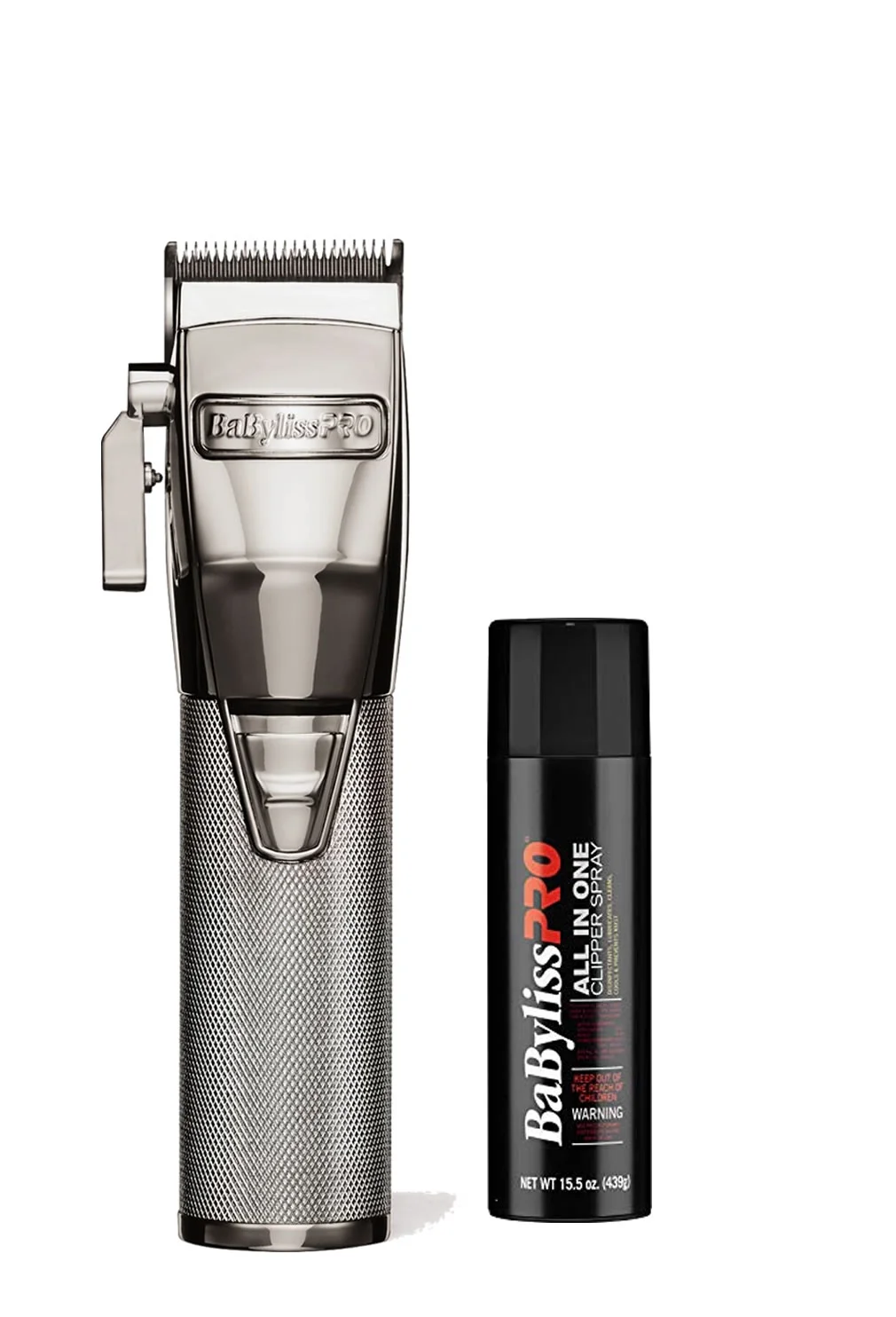BaBylissPRO SilverFX Clipper FX870S and Clipper Spray