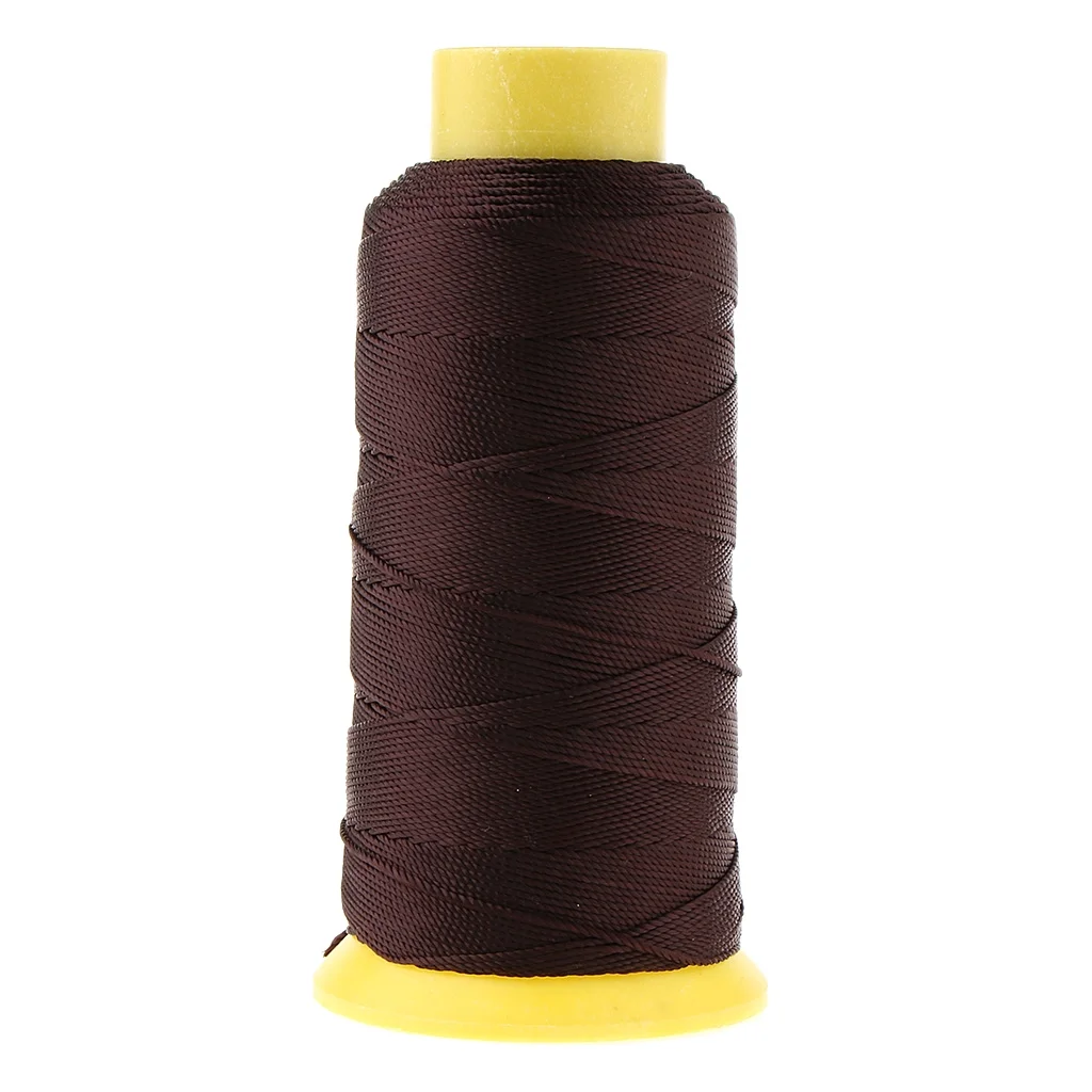 200 Meters of Consolidated Nylon Upholstery Sewing Thread for Leather Canvas Outer Seat Coffee