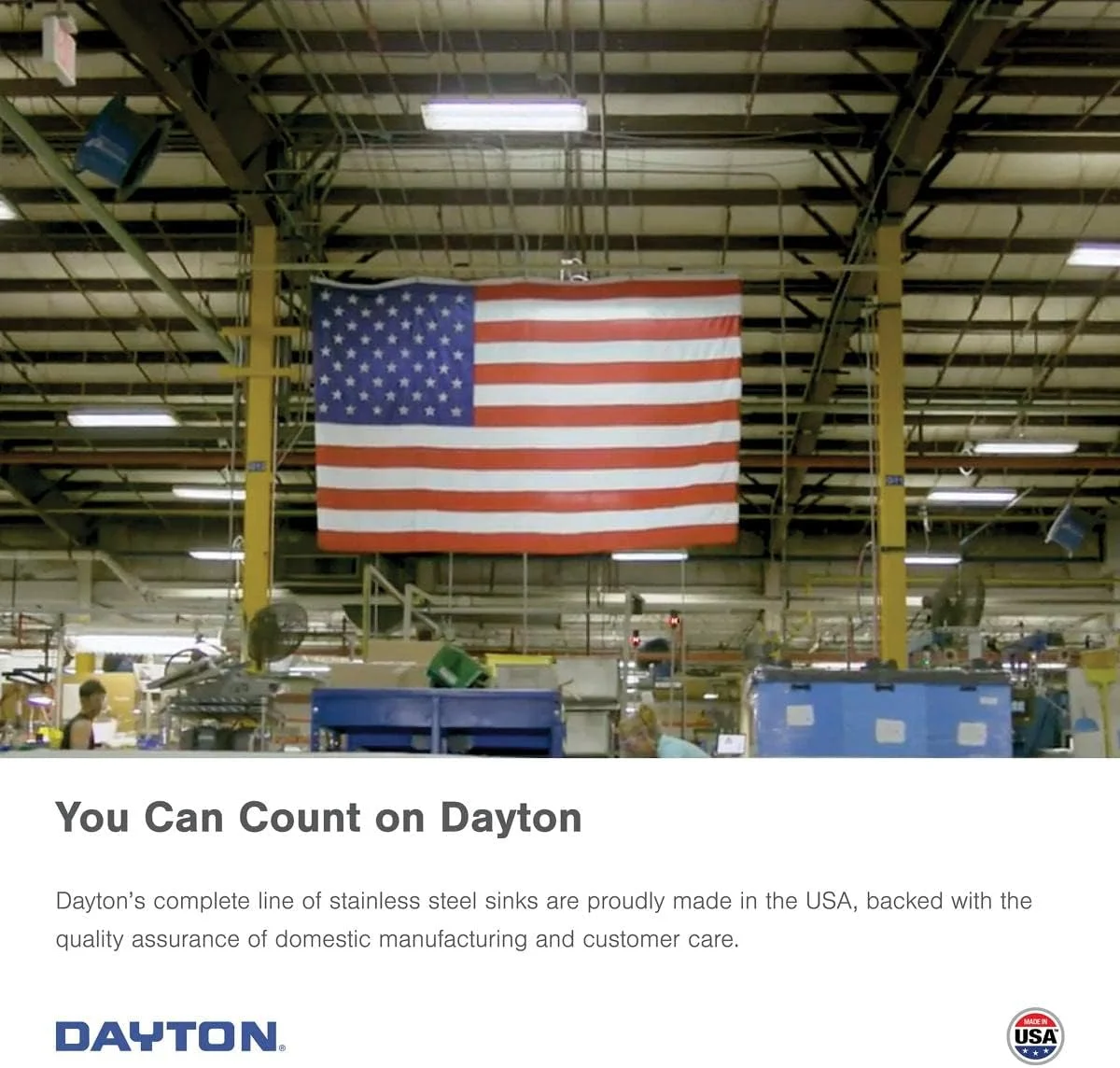 DSE233192 Dayton Kitchen Sink, 33 X 19, Satin