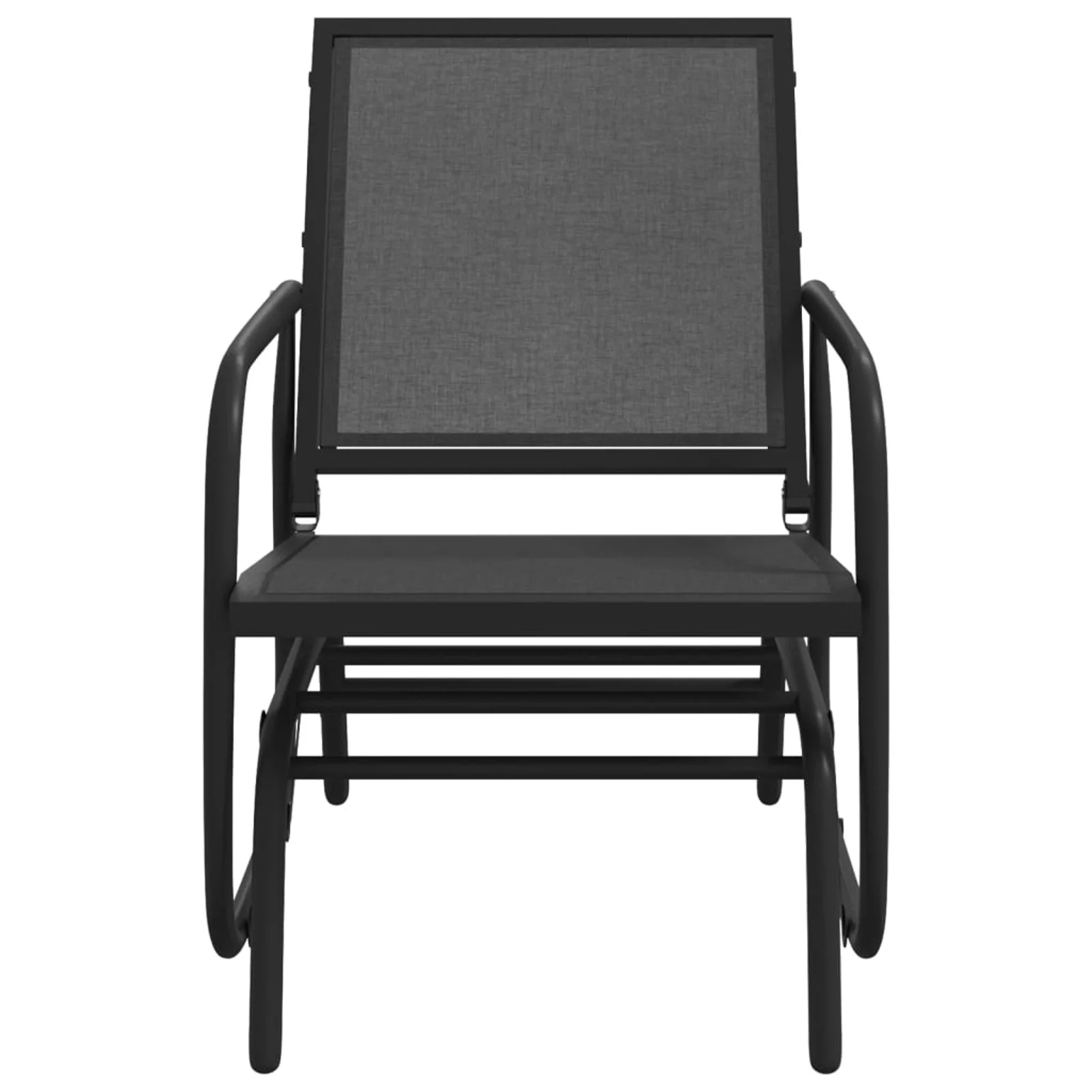 Aibecy Garden Glider Chair Black 24