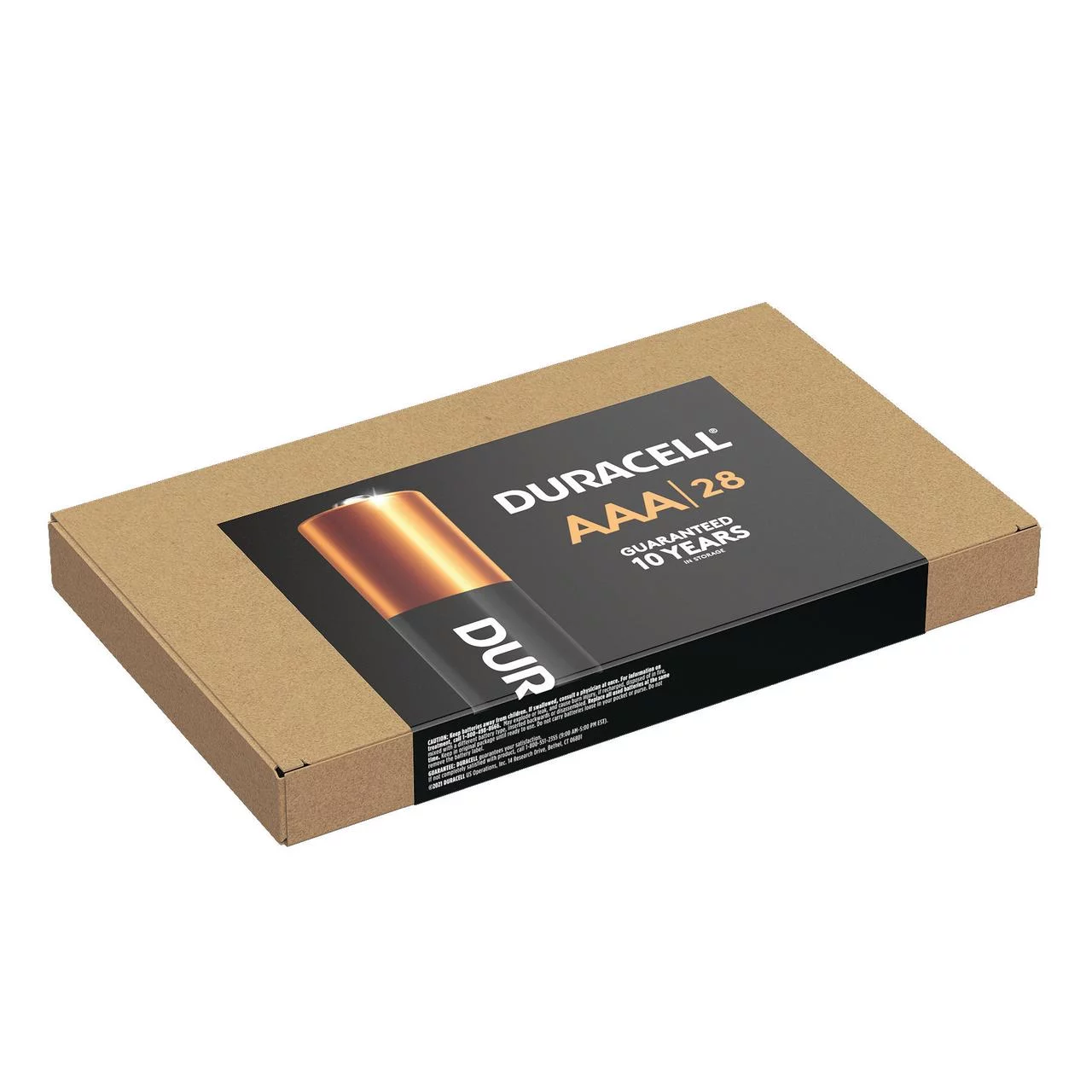 Duracell Coppertop AAA Battery, Long Lasting Double A Batteries SIOC, 28 Pack