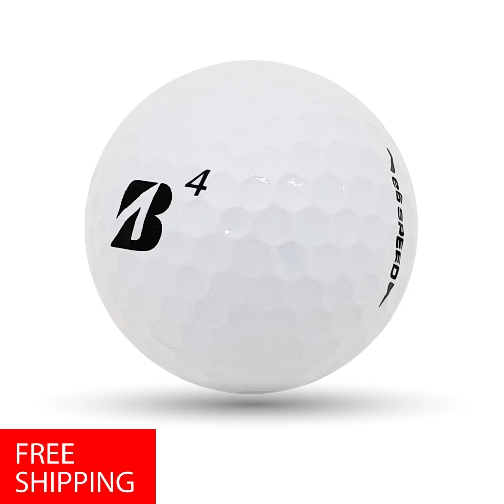 Pre-Owned 100 Bridgestone e6 Speed White 4A Recycled Golf Balls, by Mulligan Golf Balls