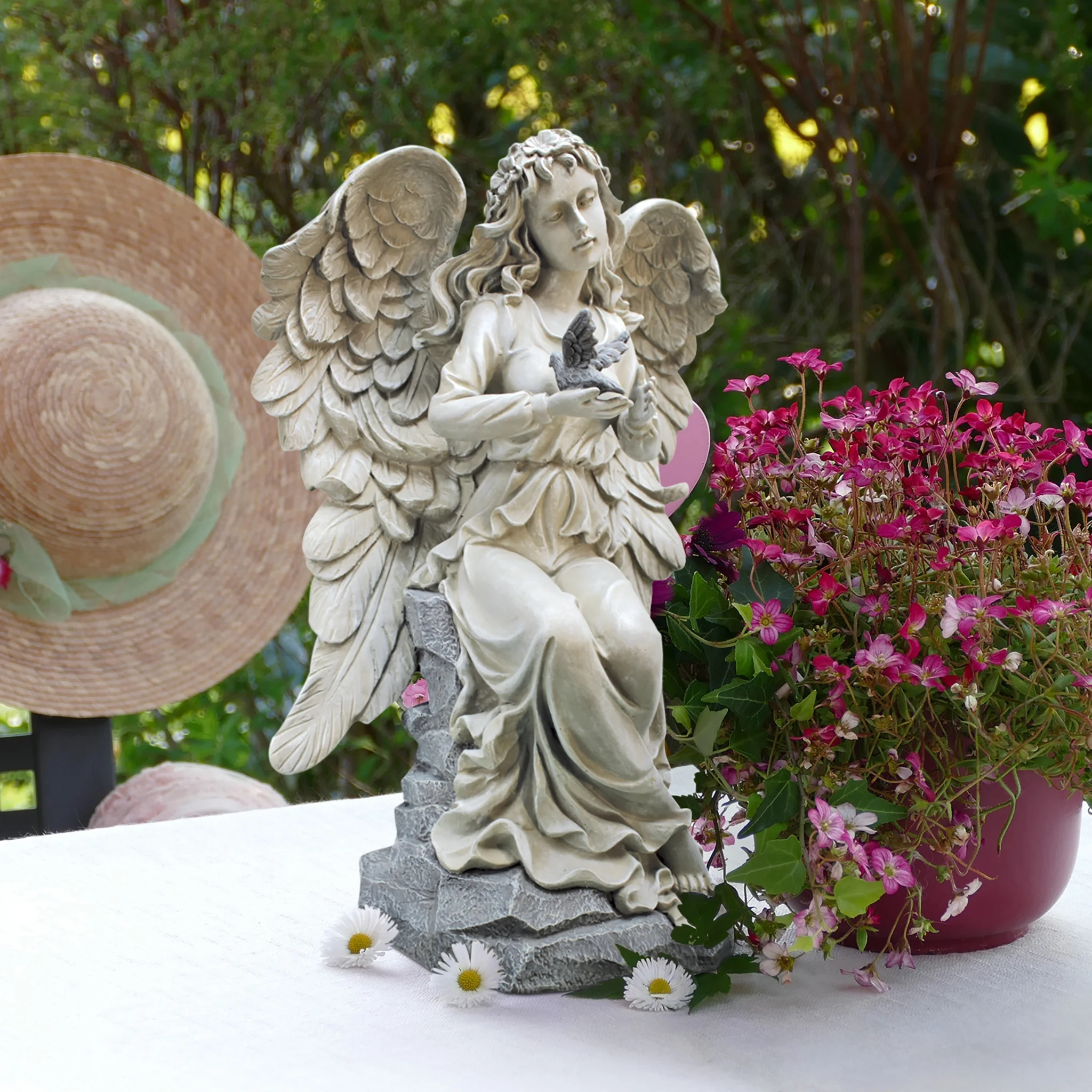 Design Toscano Nature's Blessing Angel Garden Statue