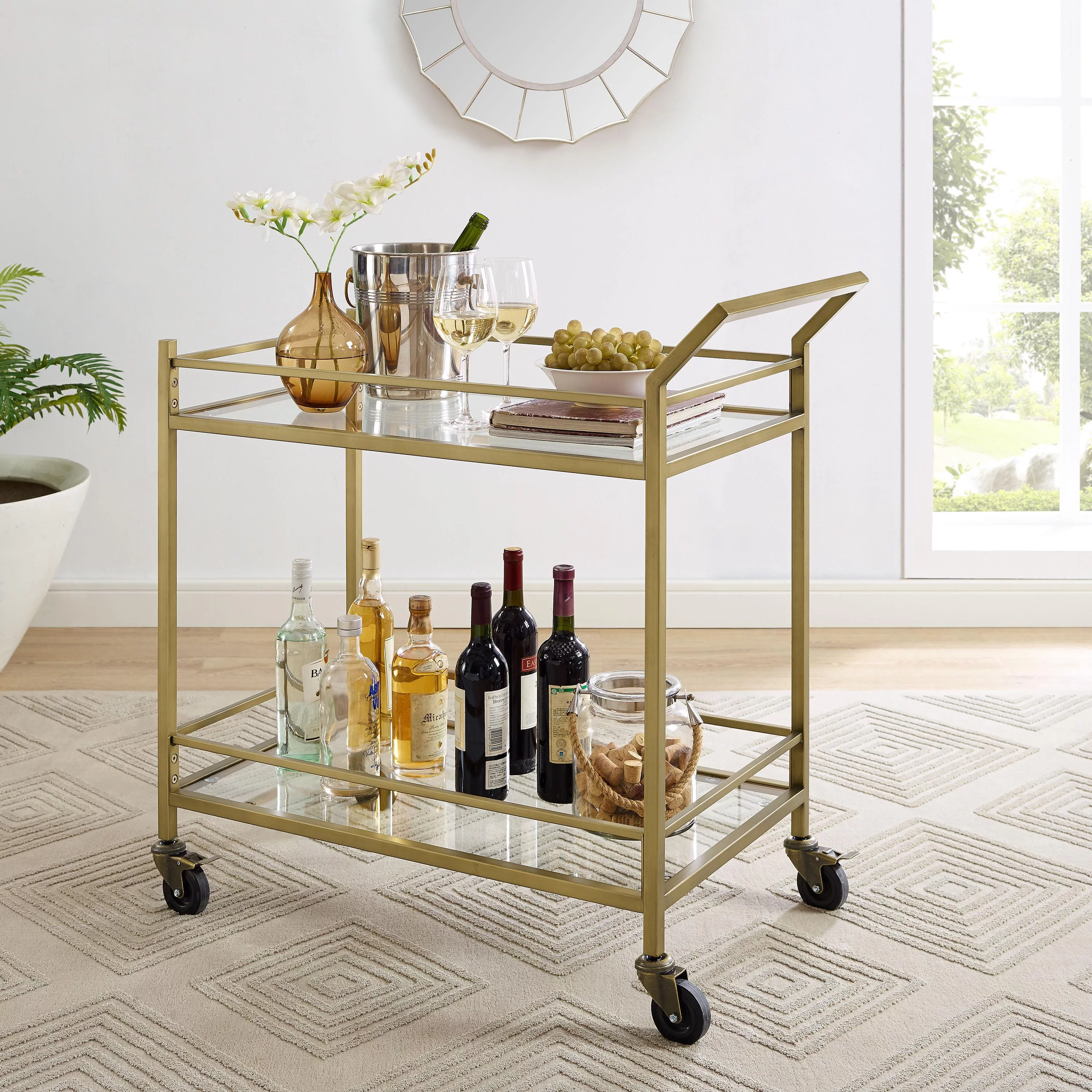 Crosley Furniture Aimee Bar Cart