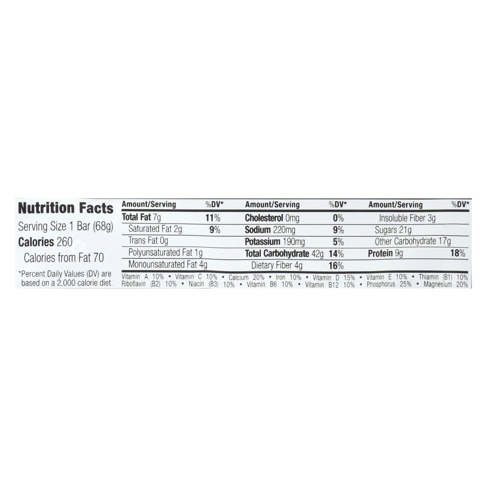 Clif Bar - Organic White Chocolate Macadamia Nut - Case of 12 - 2.4 oz