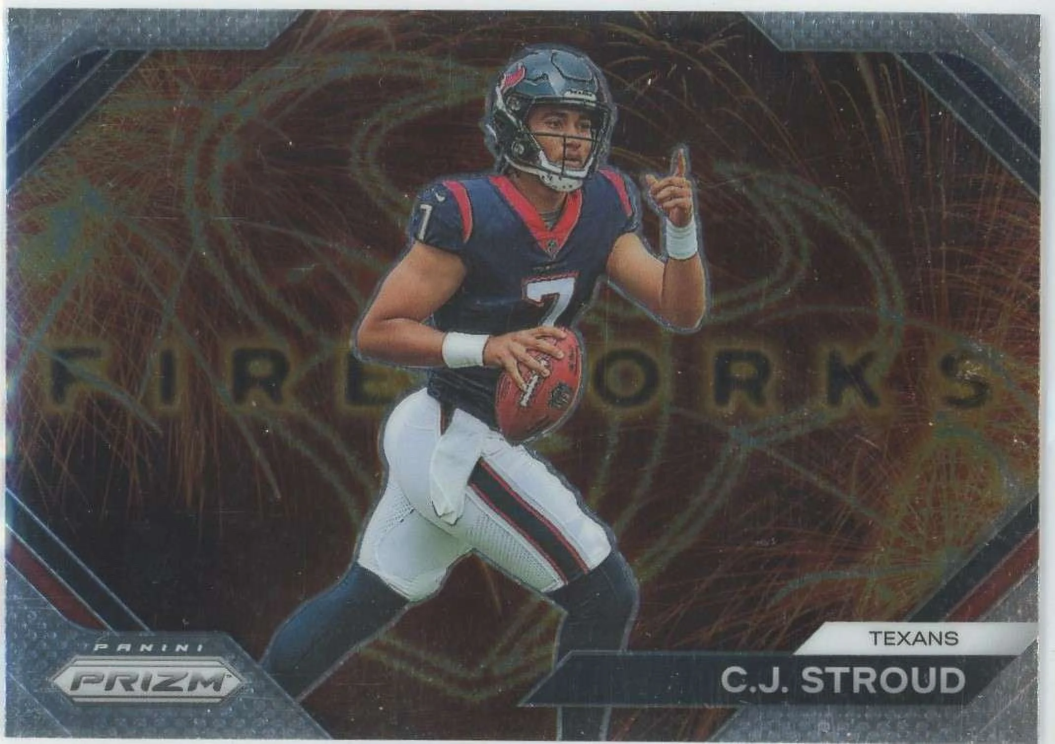 NFL 2023 Panini Prizm Fireworks CJ Stroud F-10 (Rookie)