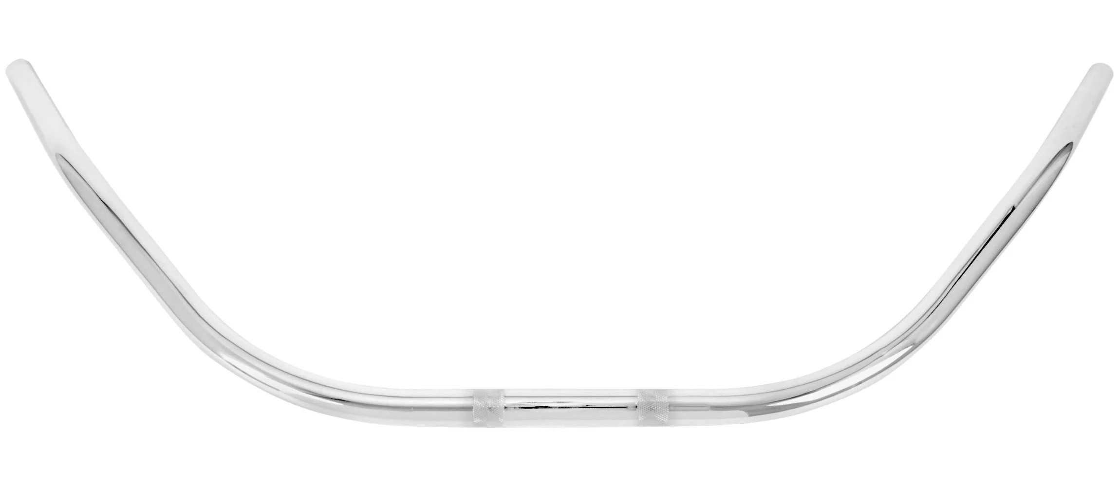 Burly Brand B28-329 1in. Bikini Beach Handlebar - Dimpled and Drilled (Chrome)