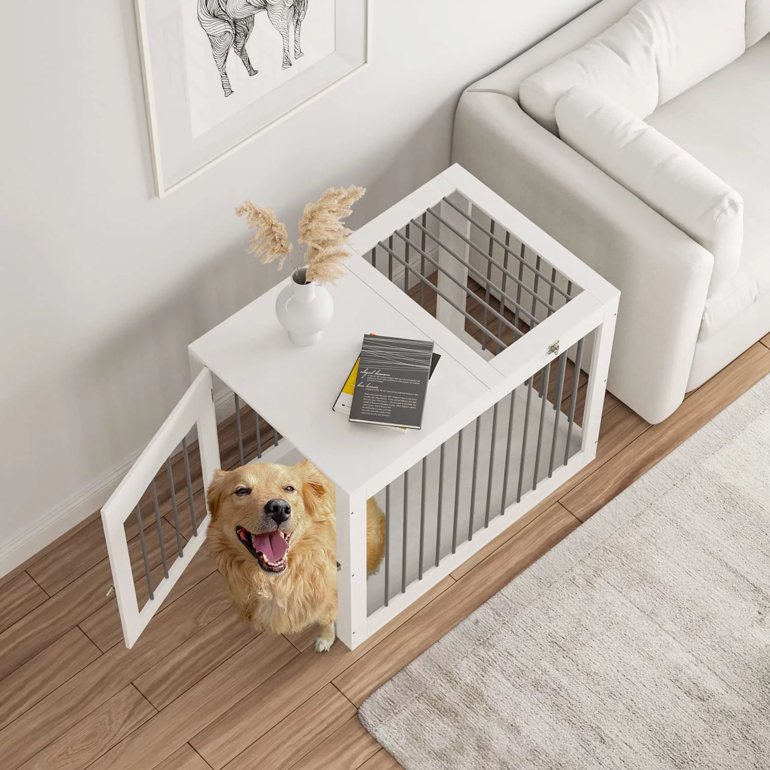 Furpezoo Dog Crate,40